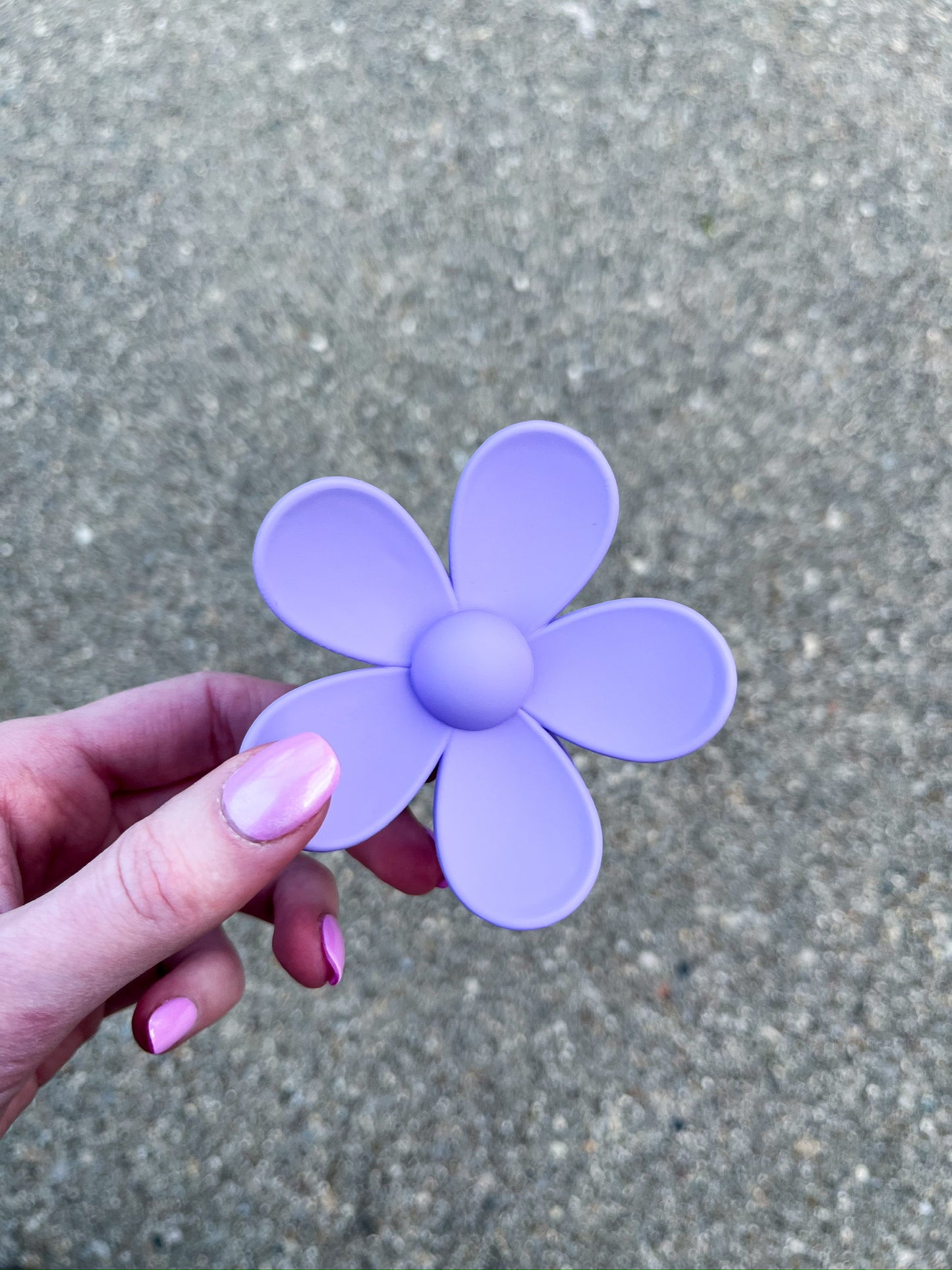 Flower Claw Clip (Assorted Colors)