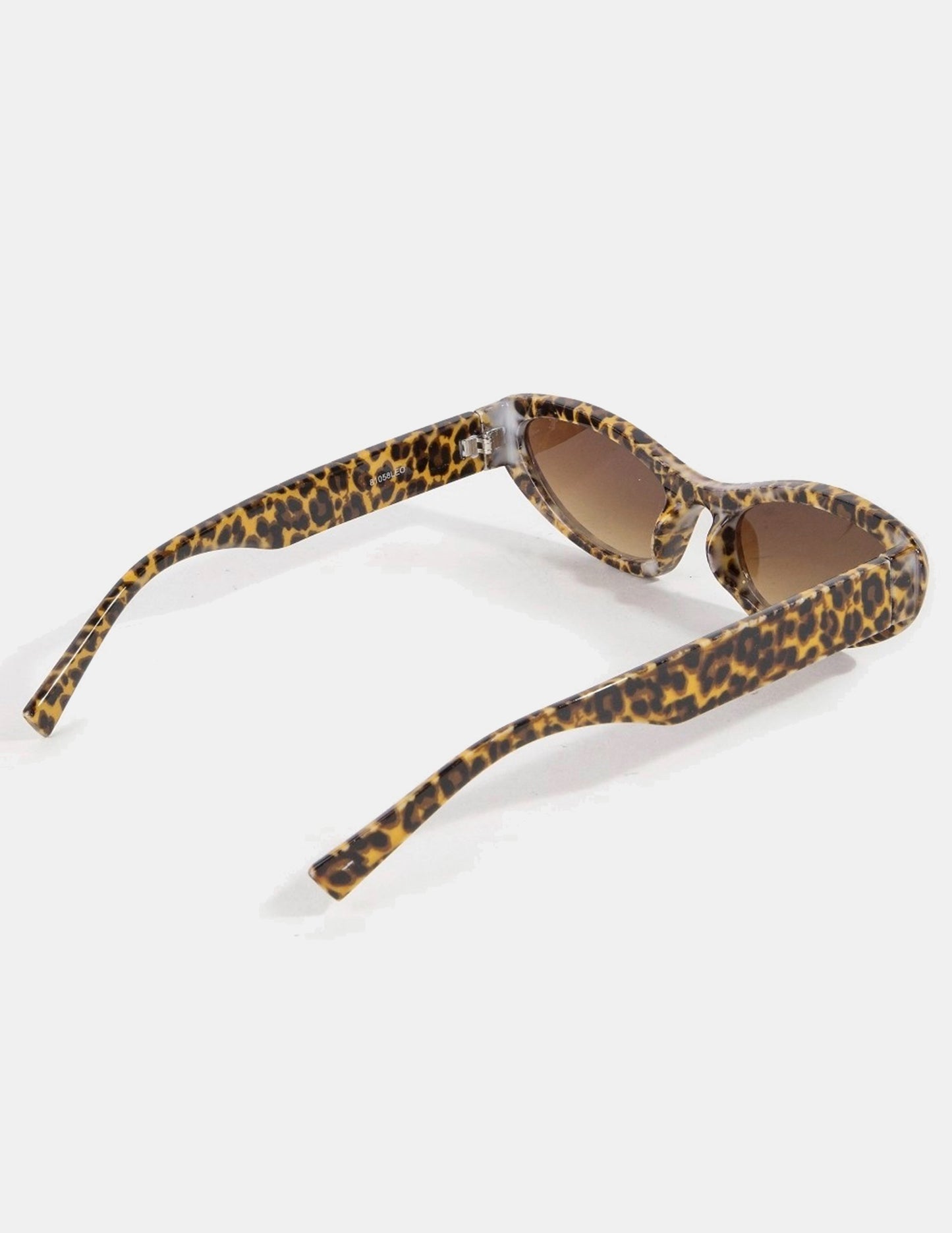 Leopard Print Cat Eye Sunglasses