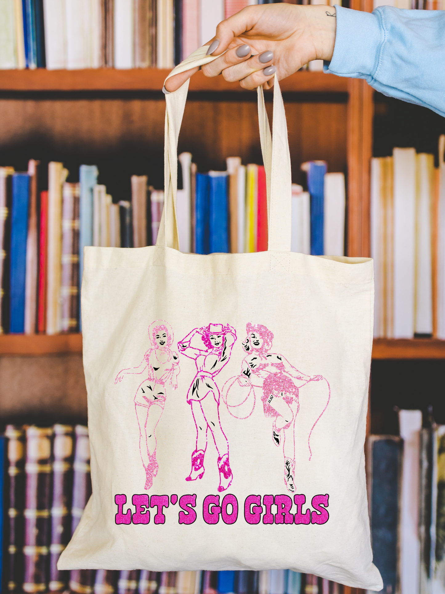 Let's Go Girls Tote Bag