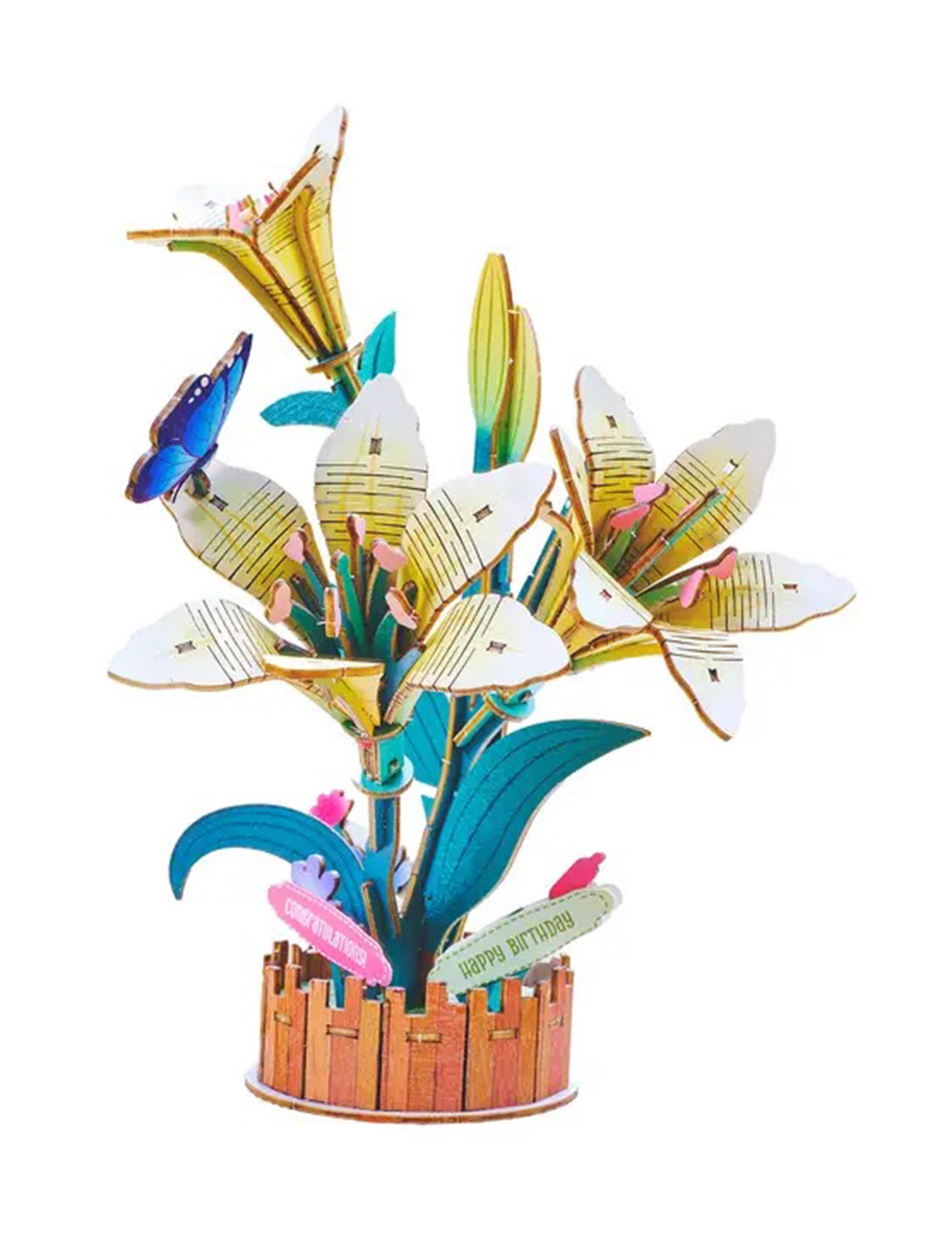 Lily Bloom Wooden Puzzle Kit