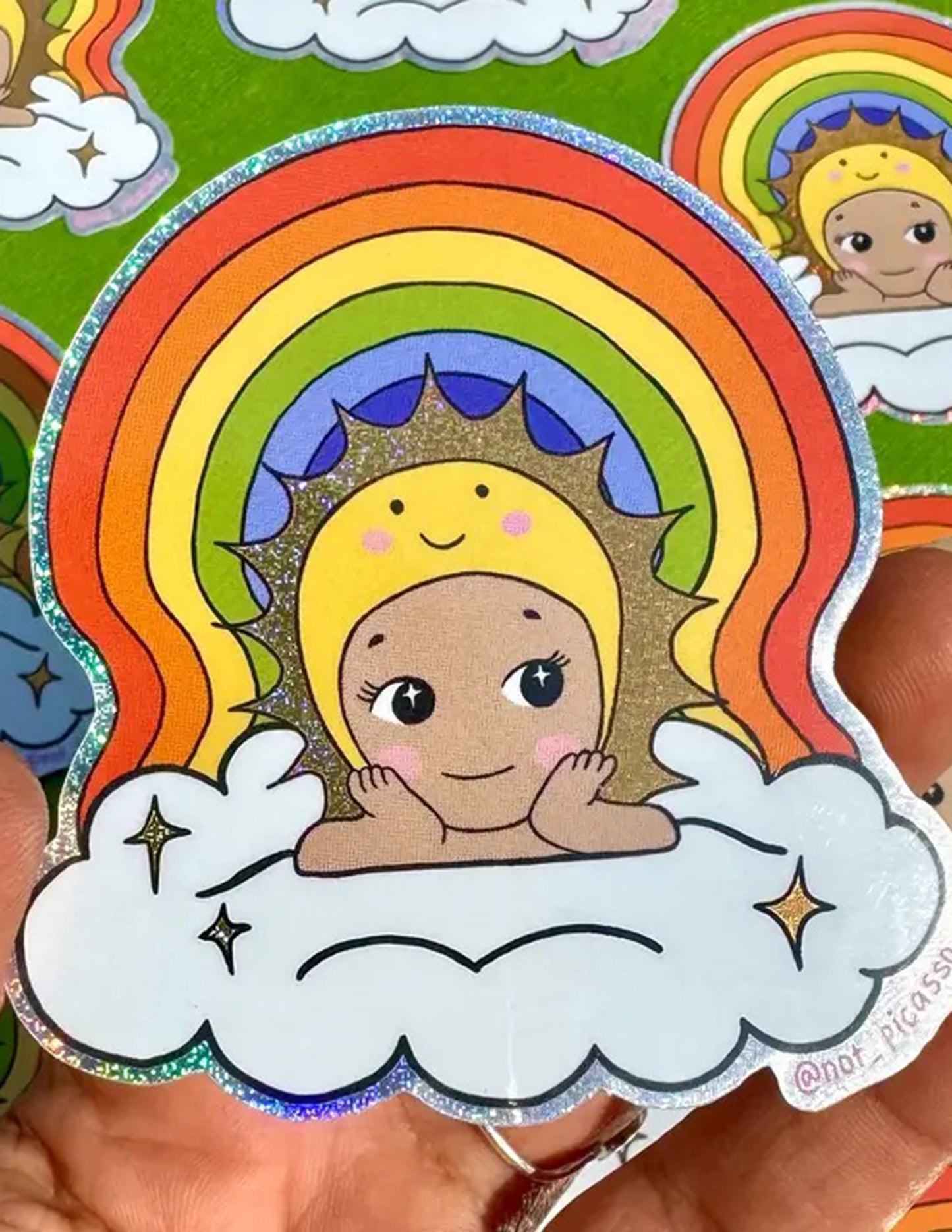 Little Gay Baby Sticker