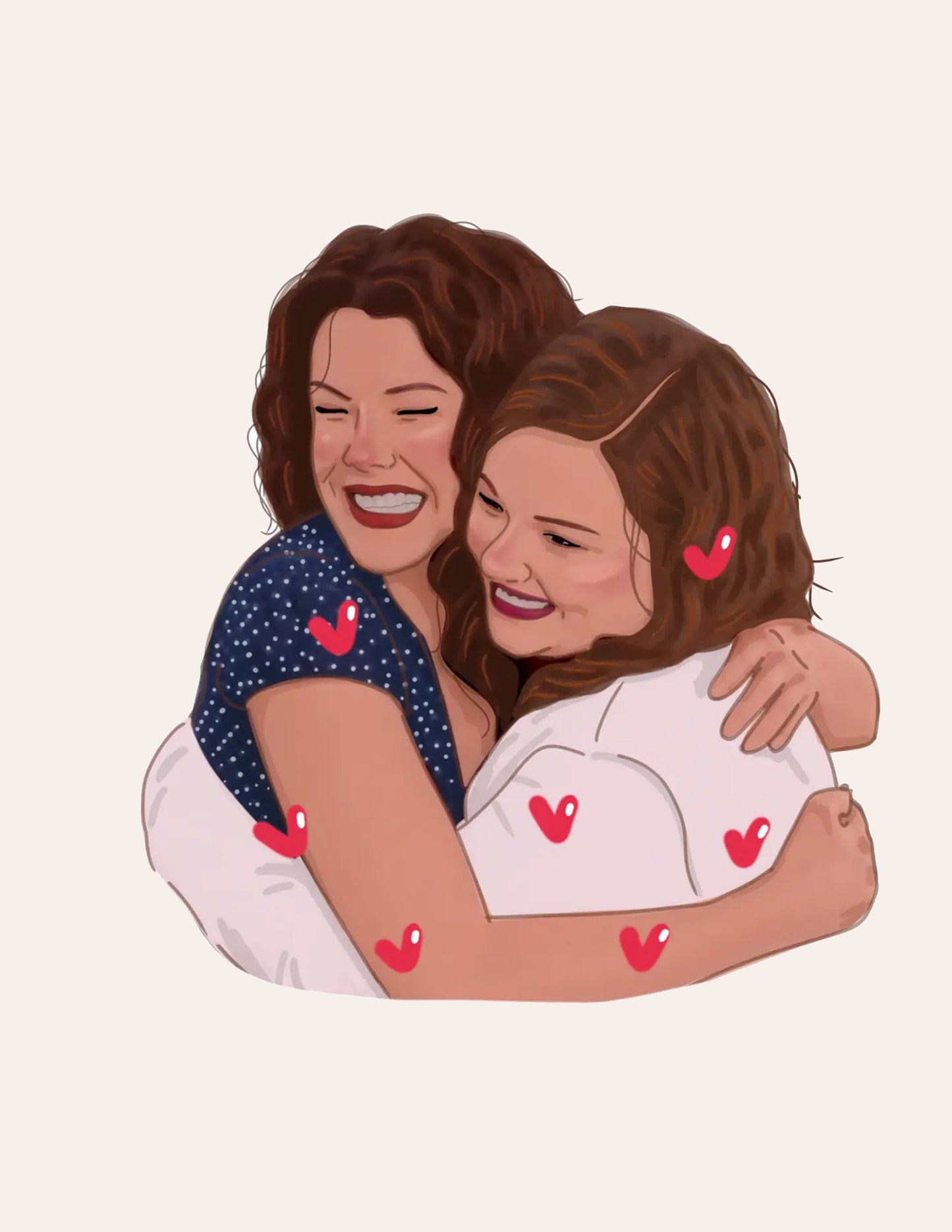 Lorelai & Sookie Sticker