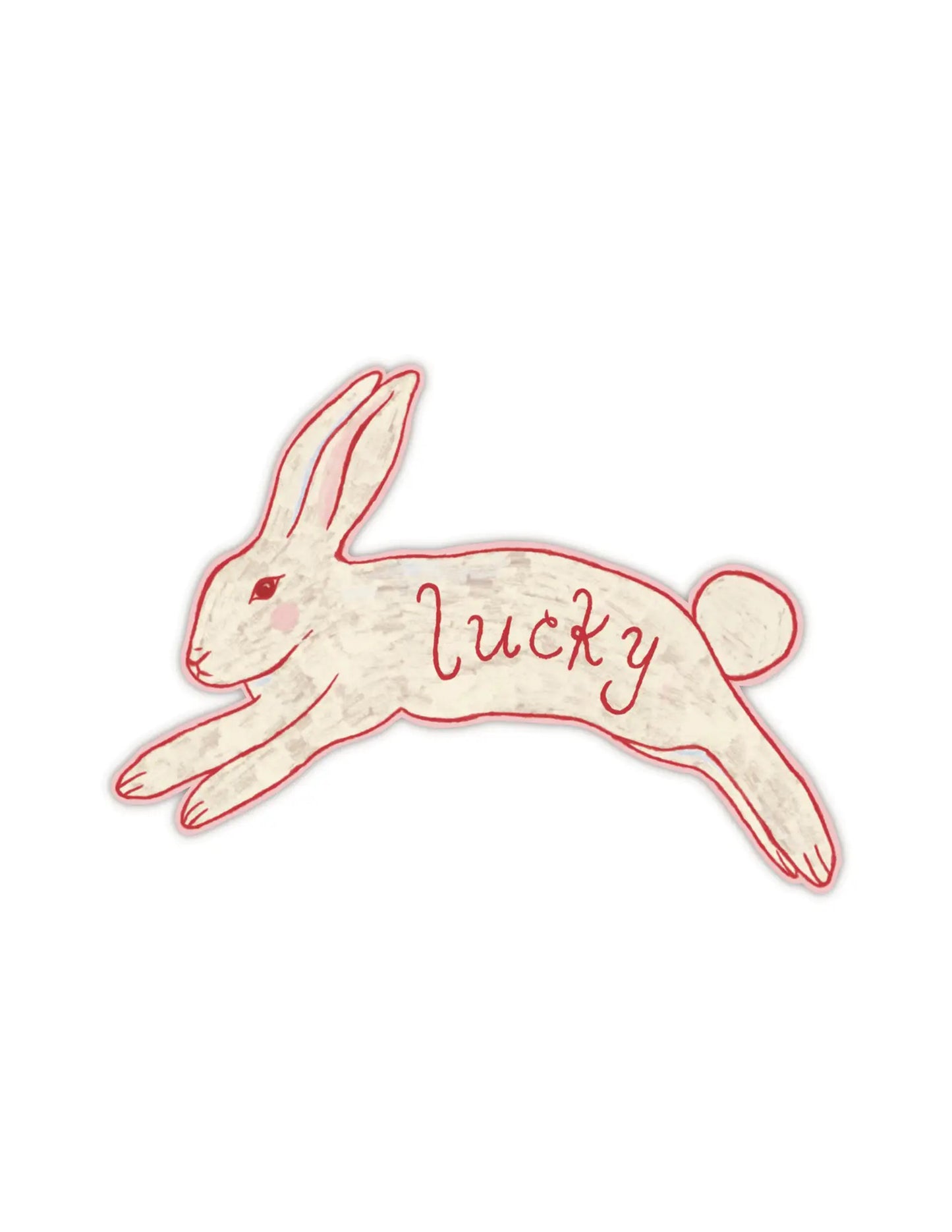 Lucky Bunny Sticker