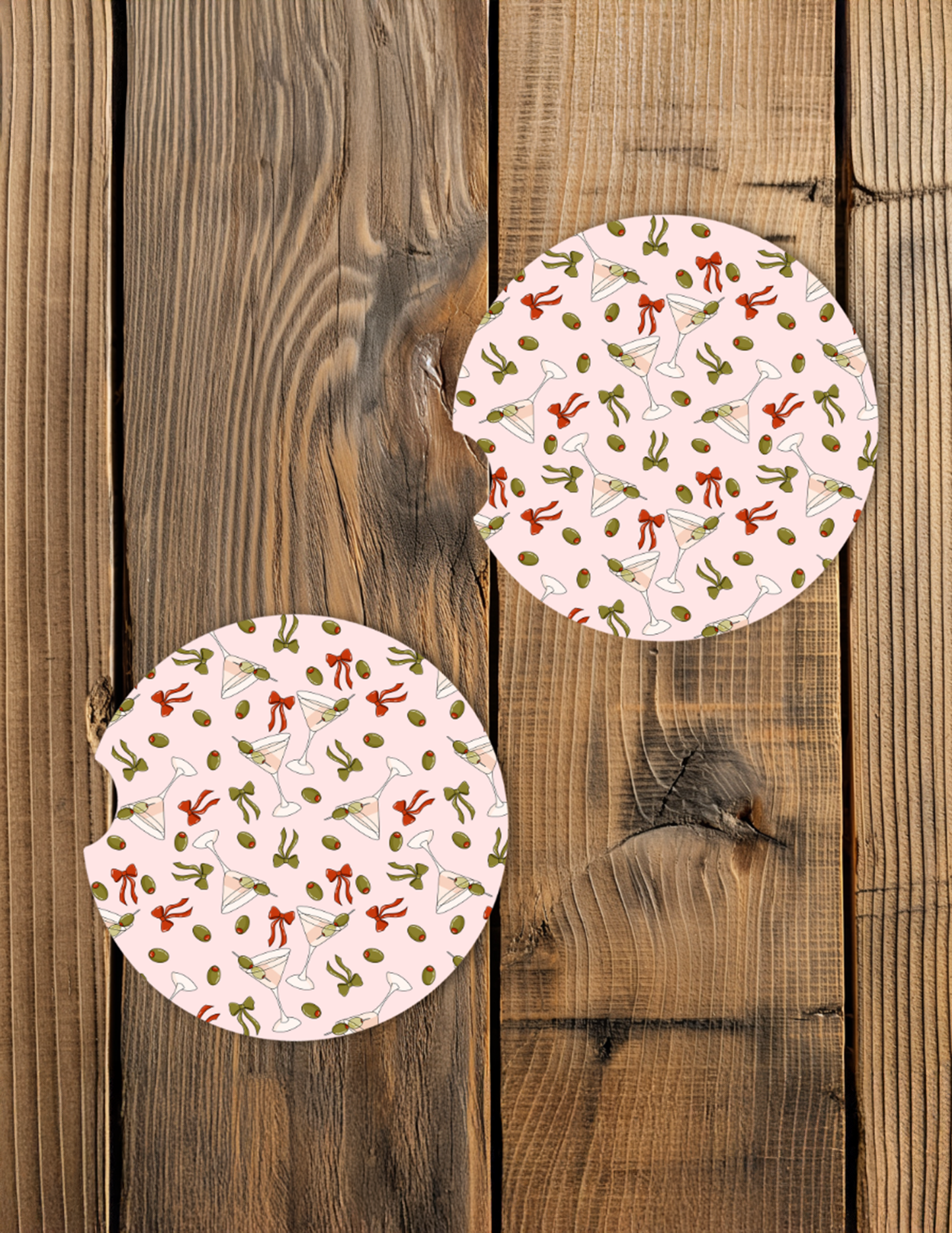 Martini's Car Coaster Set