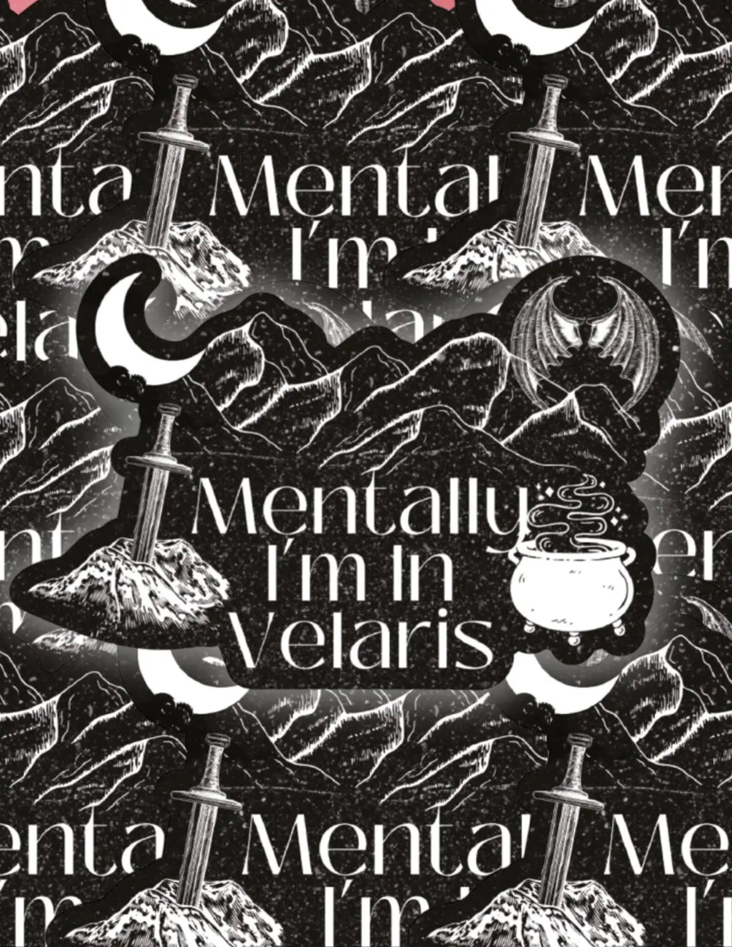 Mentally I'm In Velaris Sticker