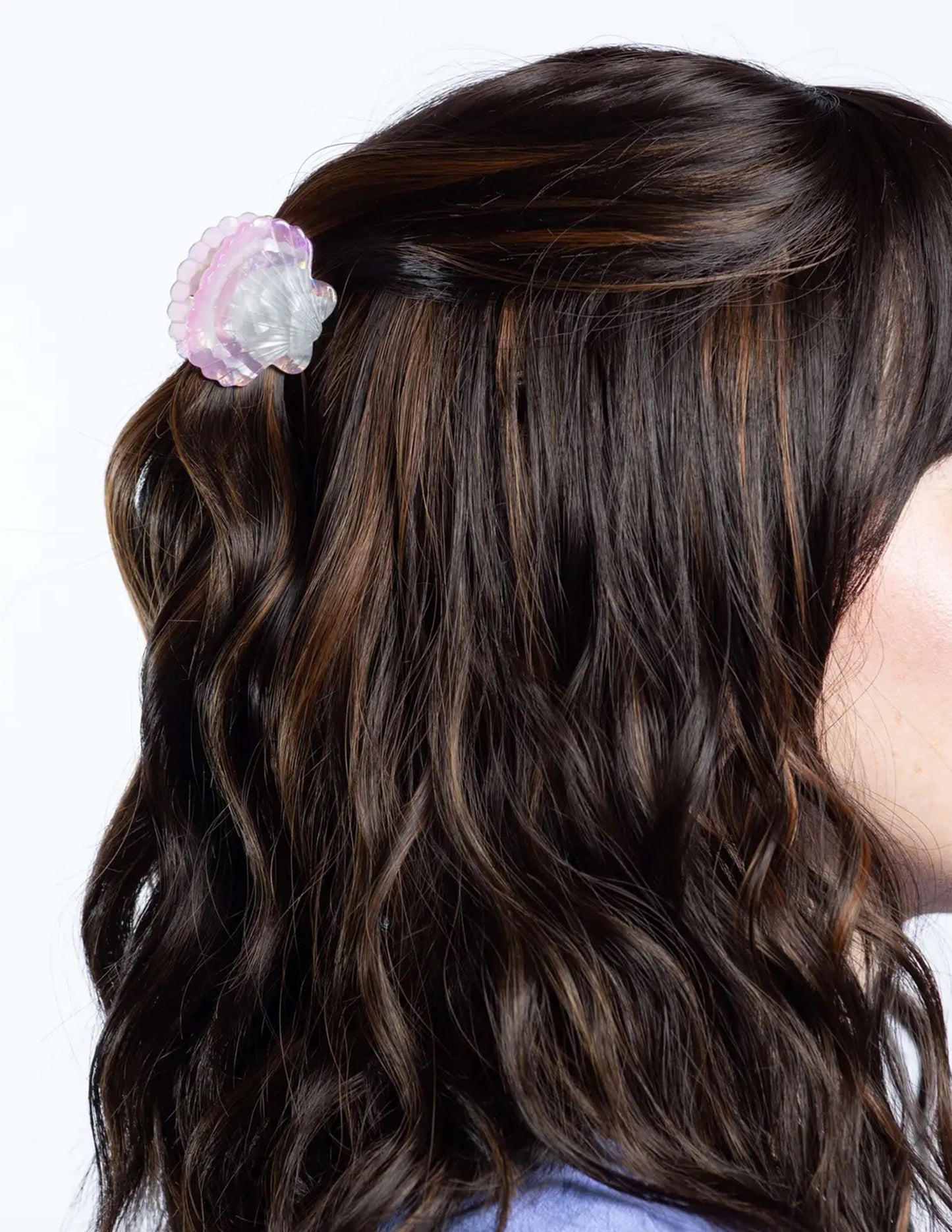 Mini Scallop Shell Hair Claw Clip