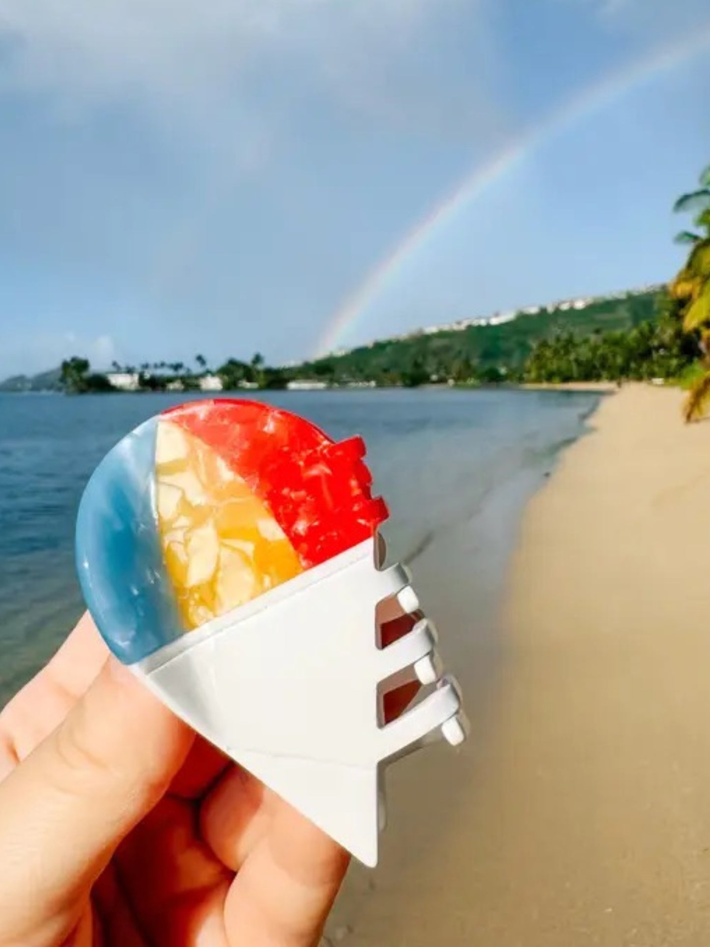 Mini Shave Ice Hair Claw