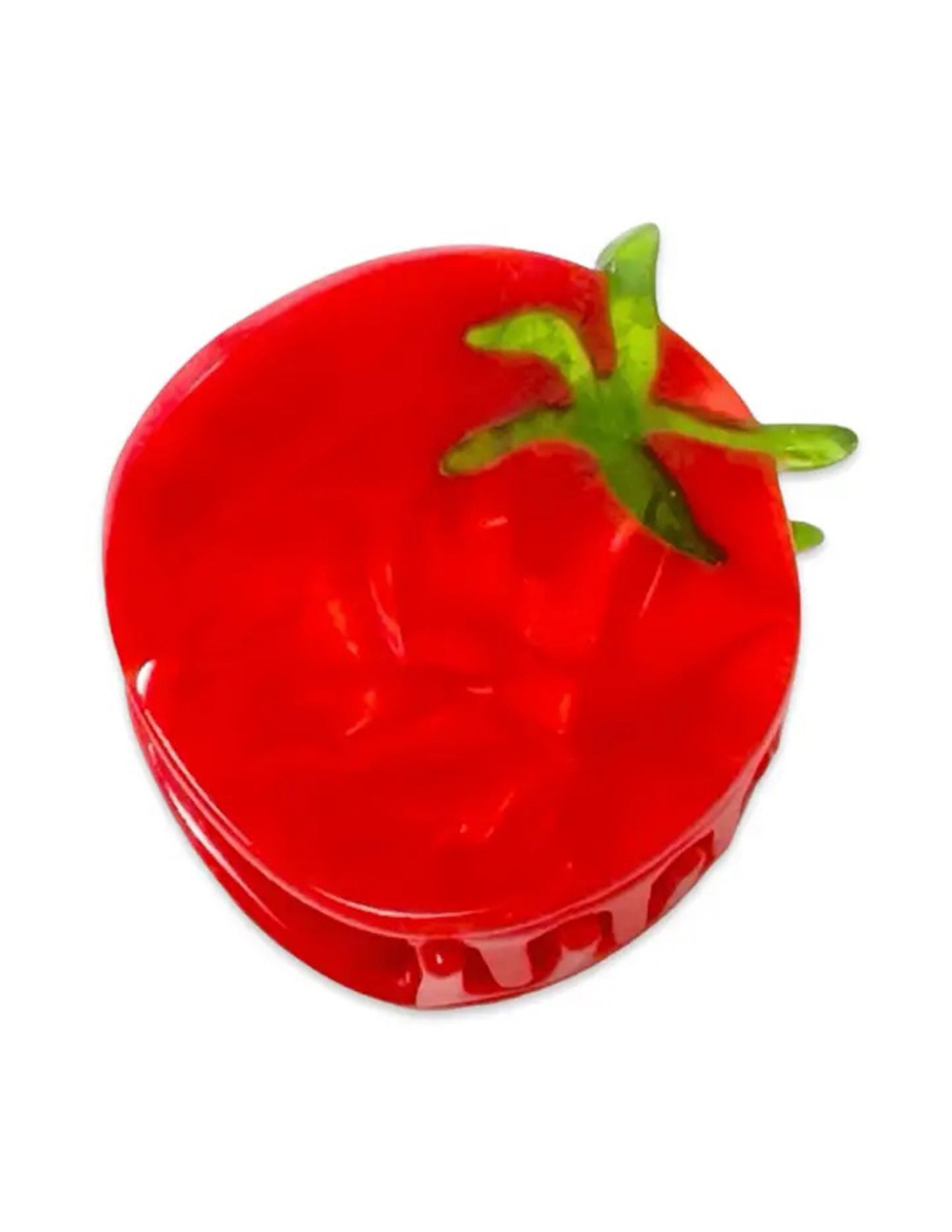 Mini Tomato Hair Claw Clip