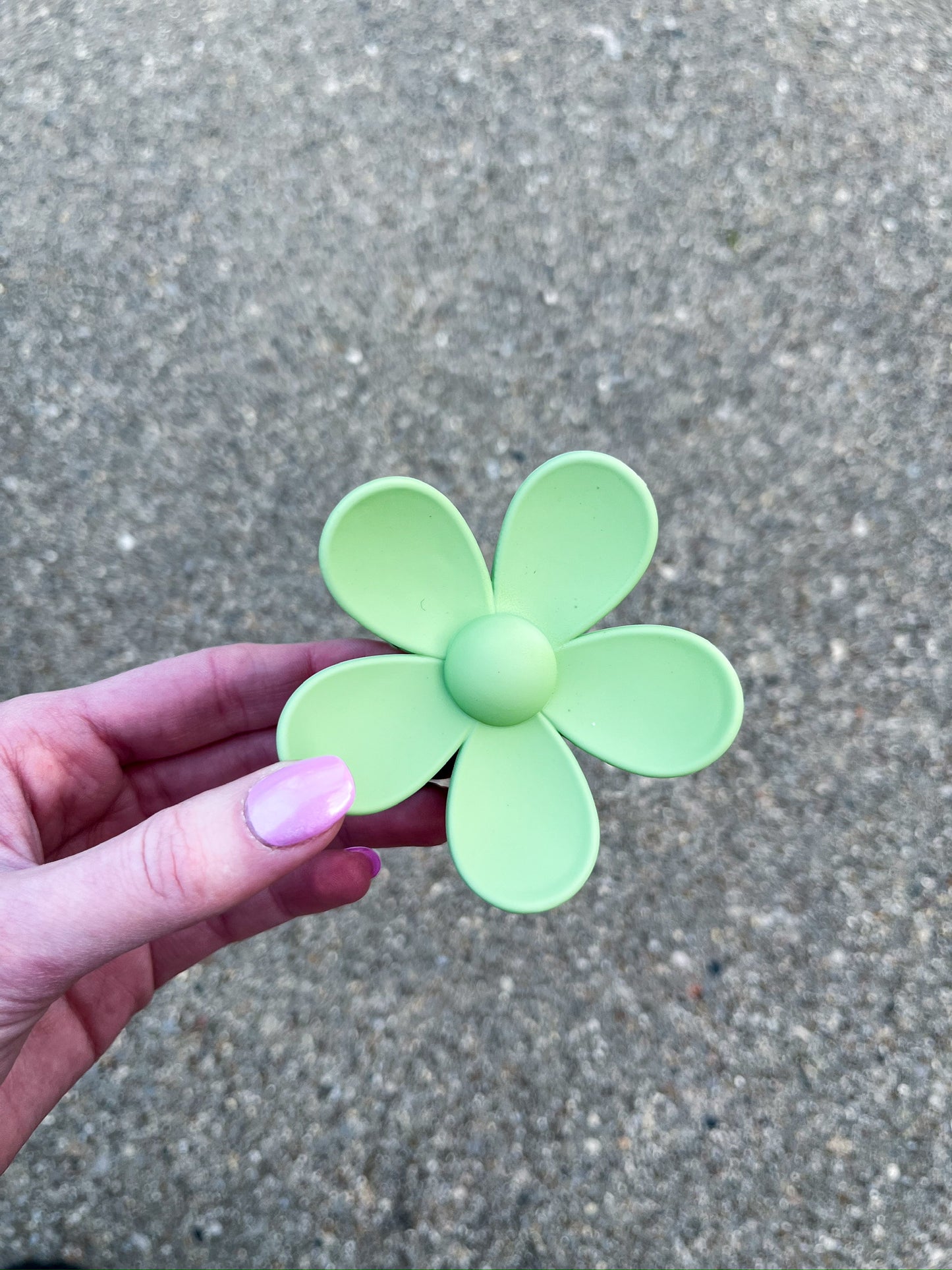 Flower Claw Clip (Assorted Colors)