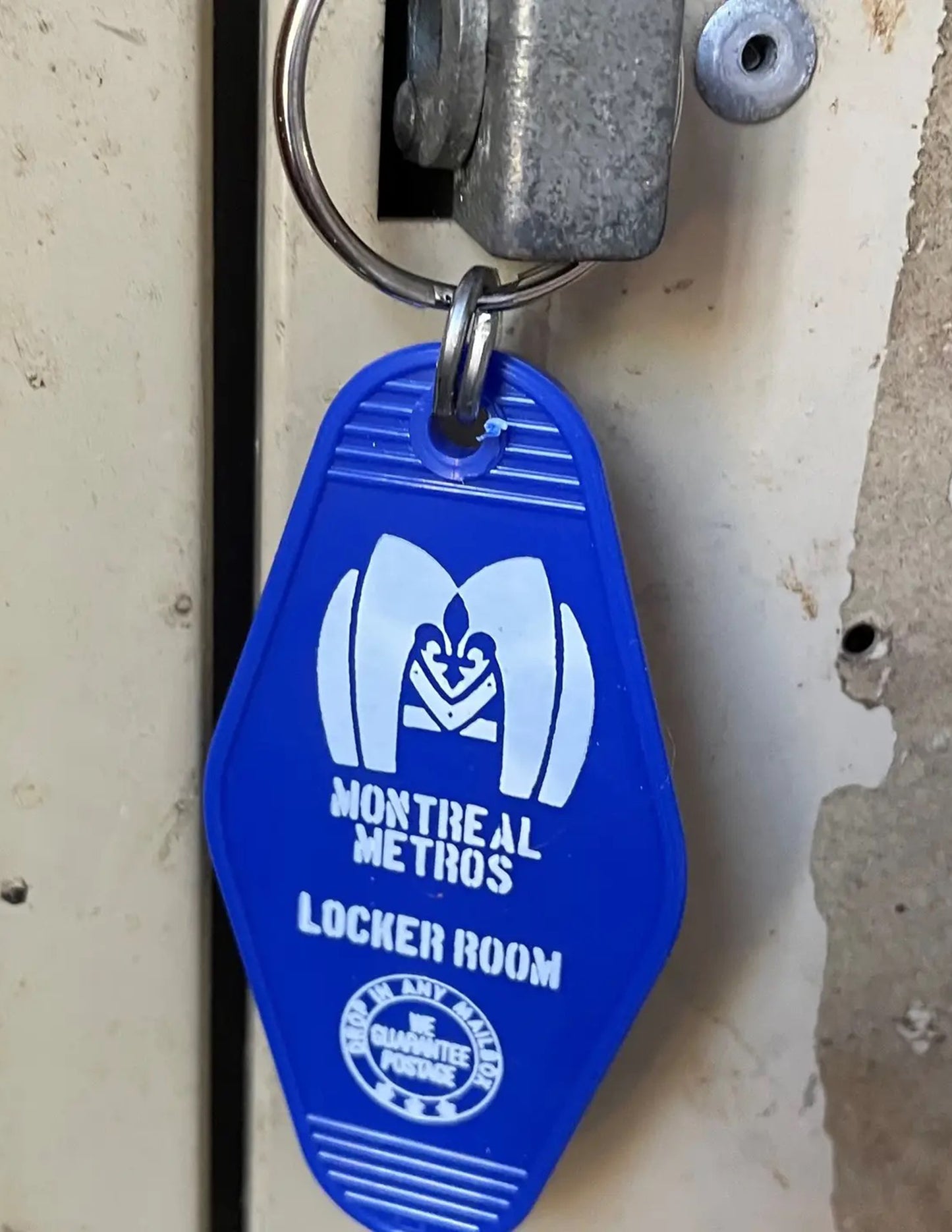 Montreal Metros Hockey Motel Key Fob