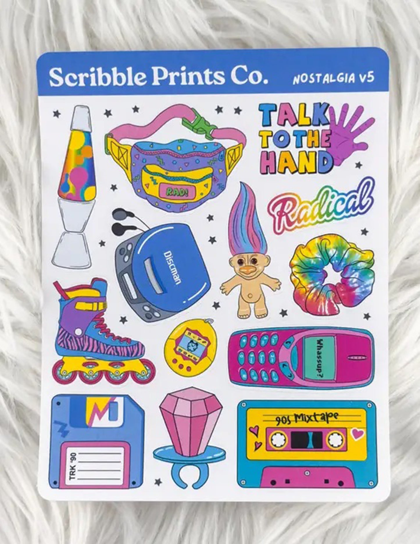 Nostalgia V5 Sticker Sheet