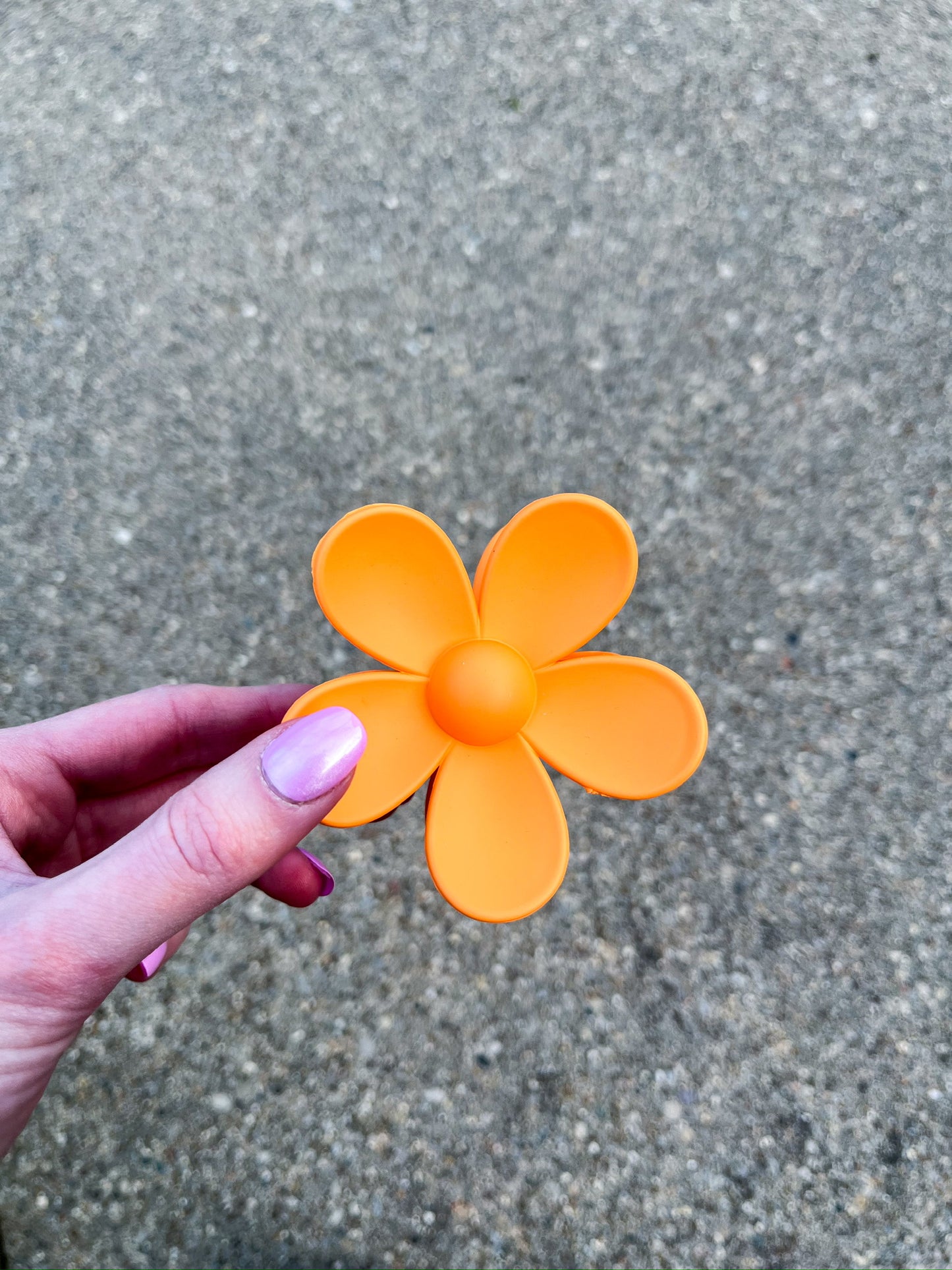 Flower Claw Clip (Assorted Colors)
