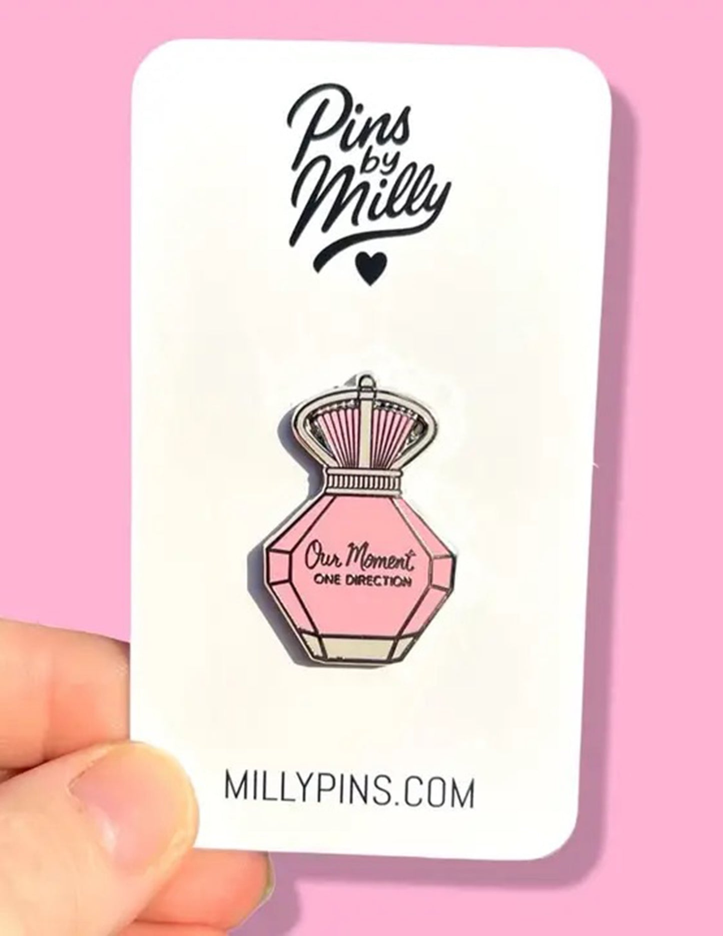 Our Moment Perfume Enamel Pin