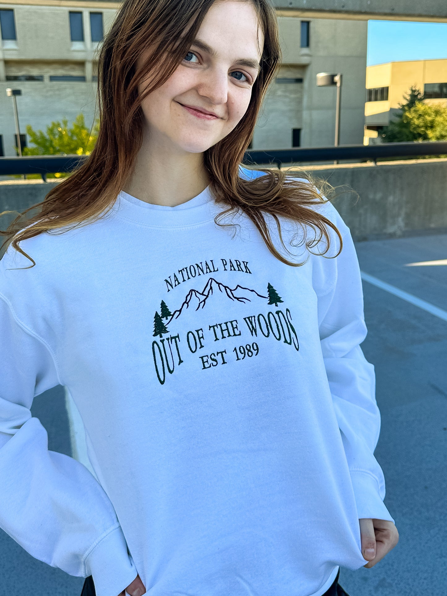 Out Of The Woods National Park Crewneck