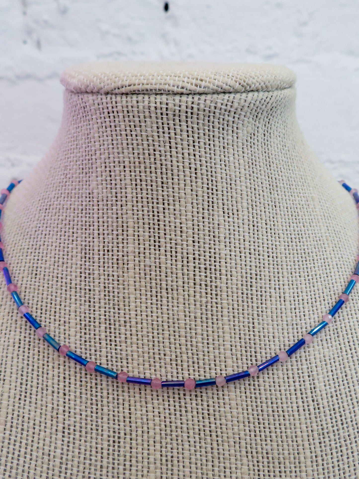 Pink Disco Necklace