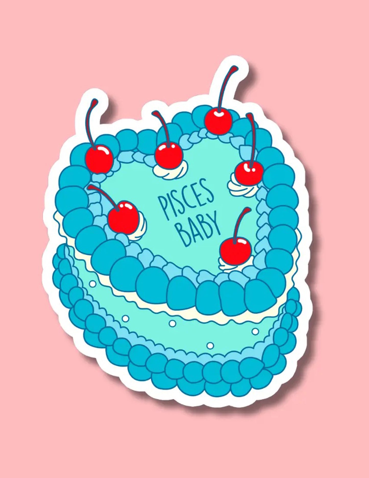 Pisces Baby Sticker