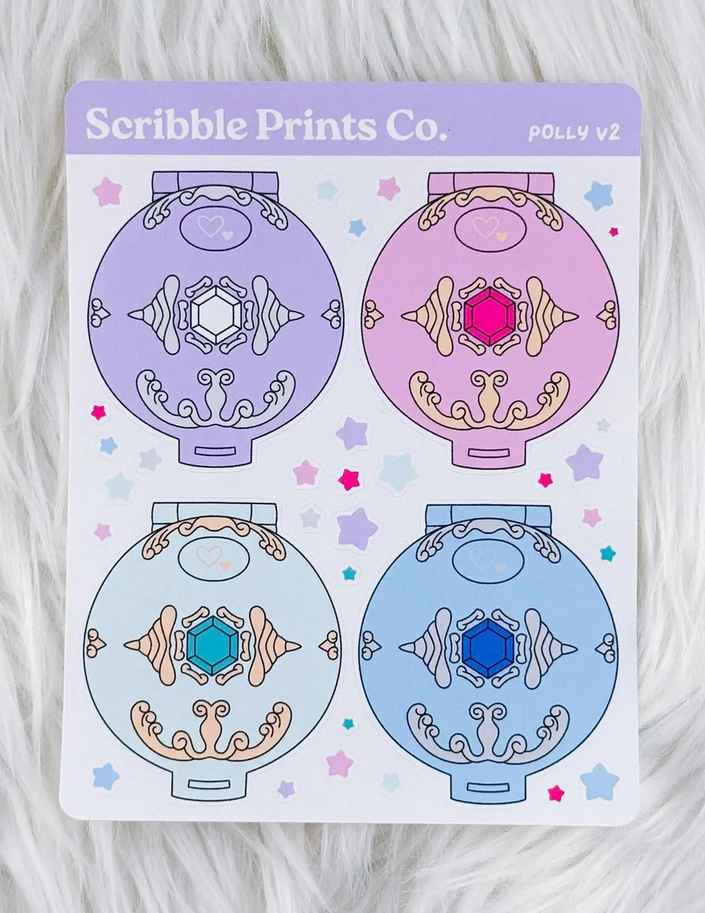 Polly V2 Sticker Sheet