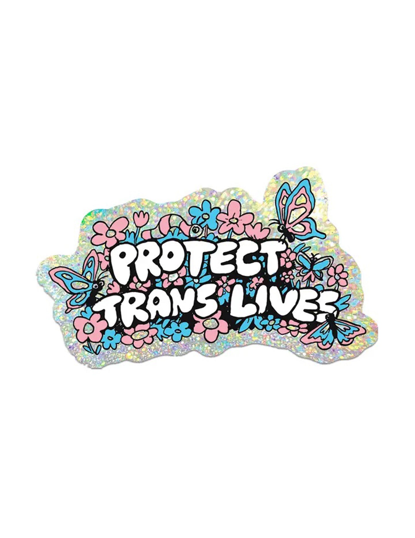 Protect Trans Lives Sticker