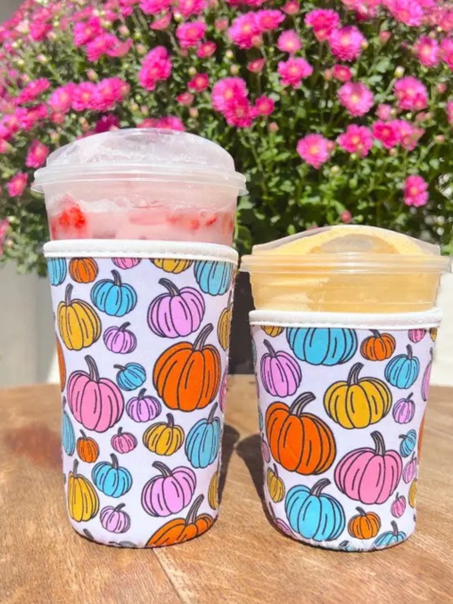 Pumpkins Coffee Cup Coozie