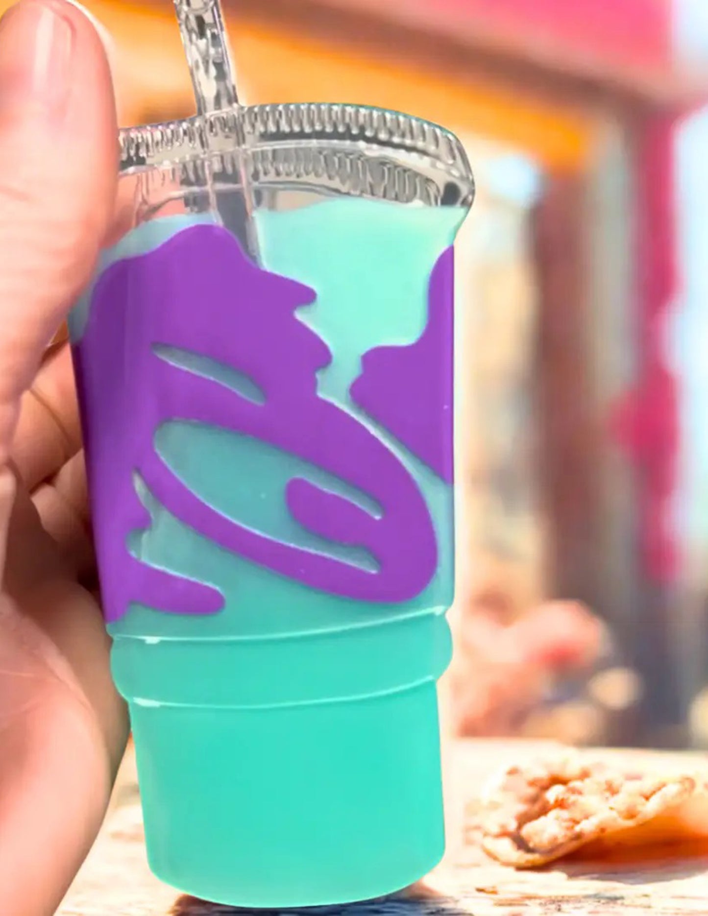 Purple Baja Hair Claw