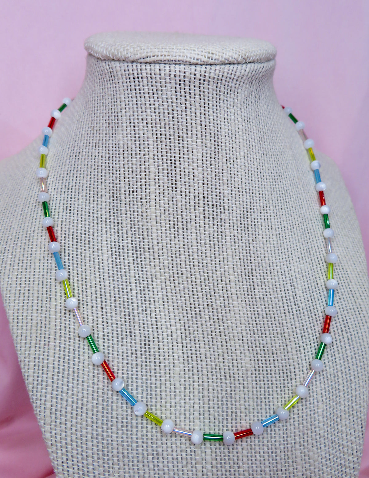 Rainbow Sprinkles Necklace