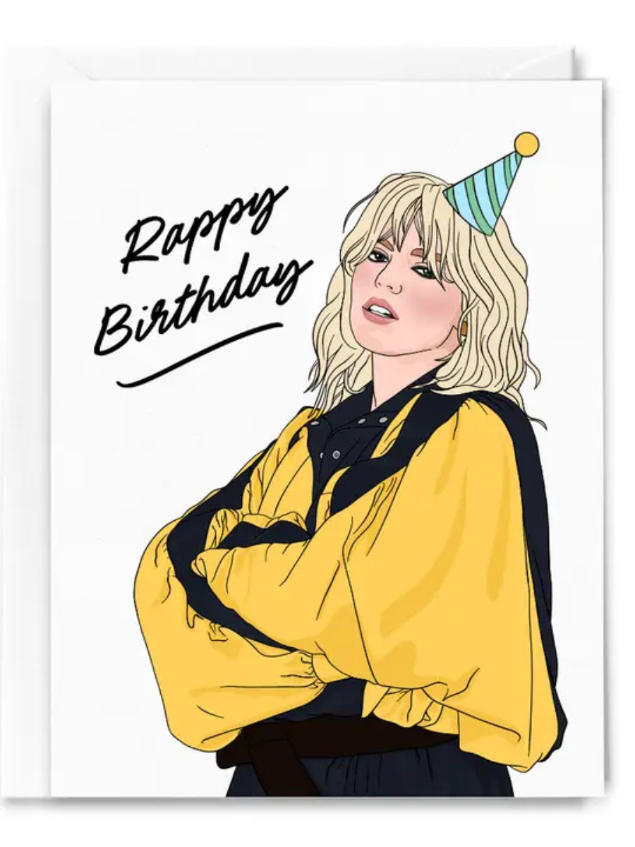 Rappy Birthday Card