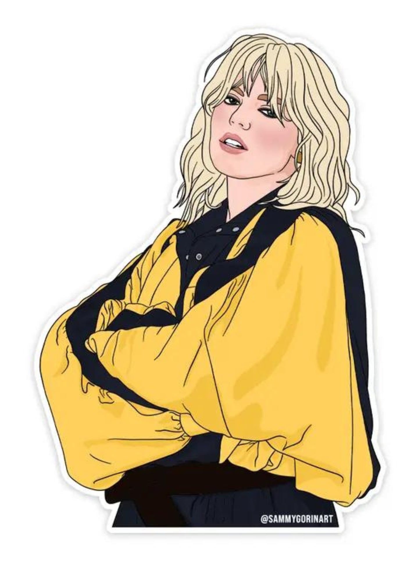 Reneé R Sticker