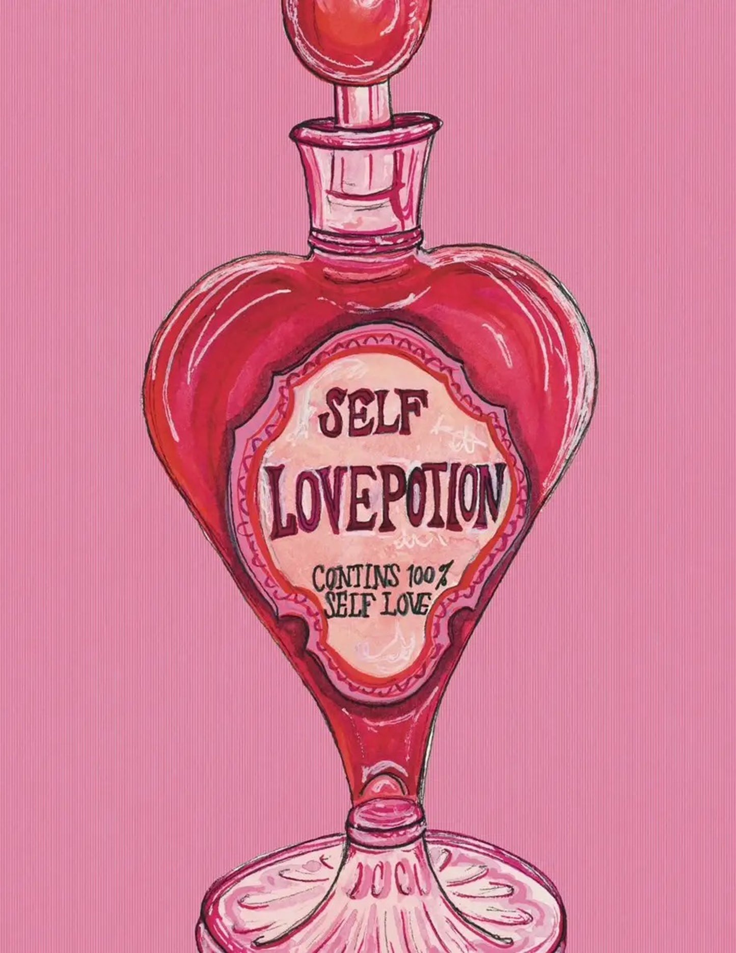 Self Love Potion Art Print