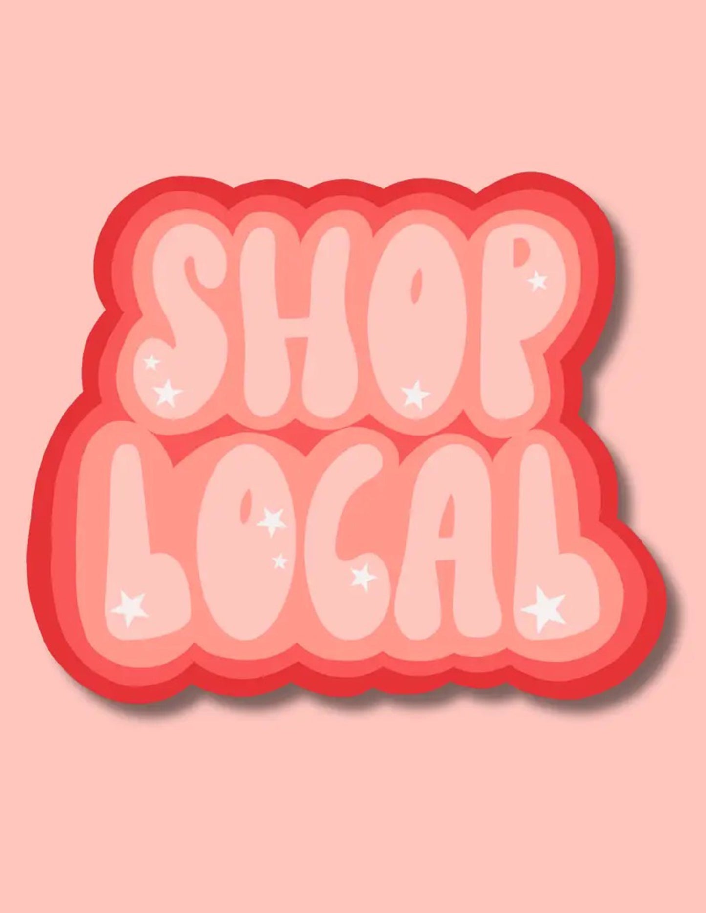 Shop Local Sticker
