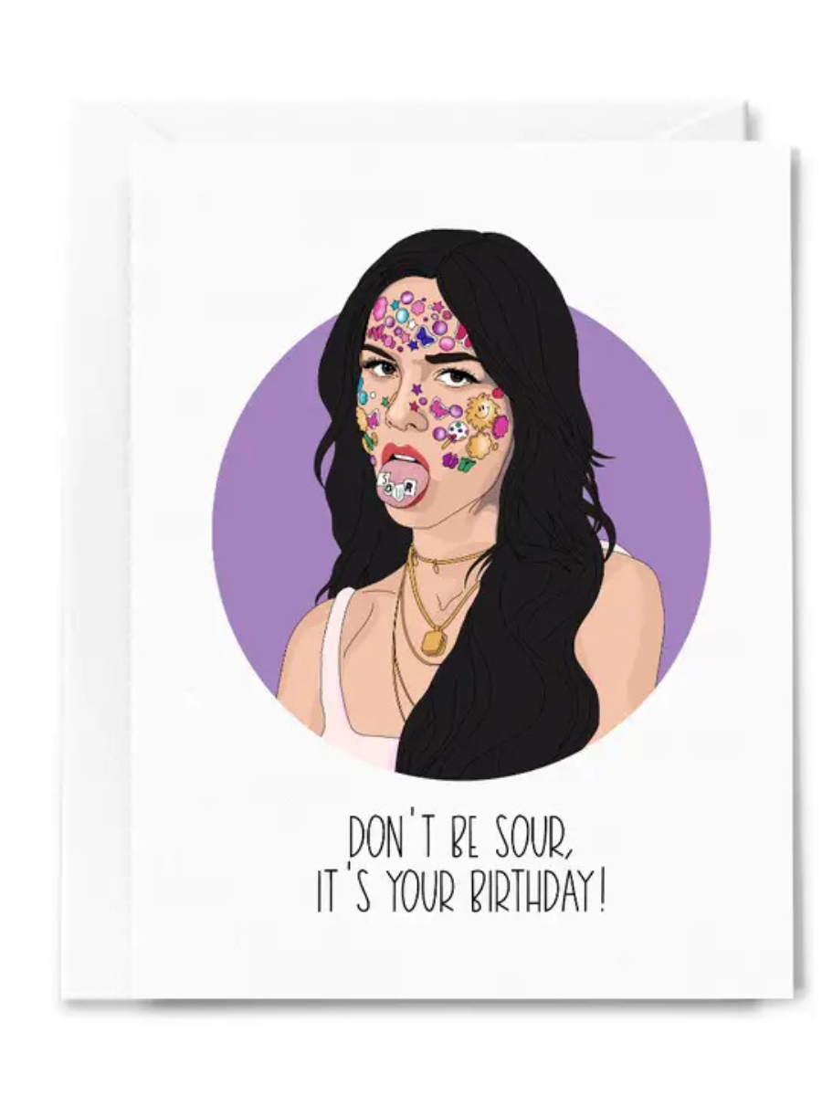 Sour Birthday Card