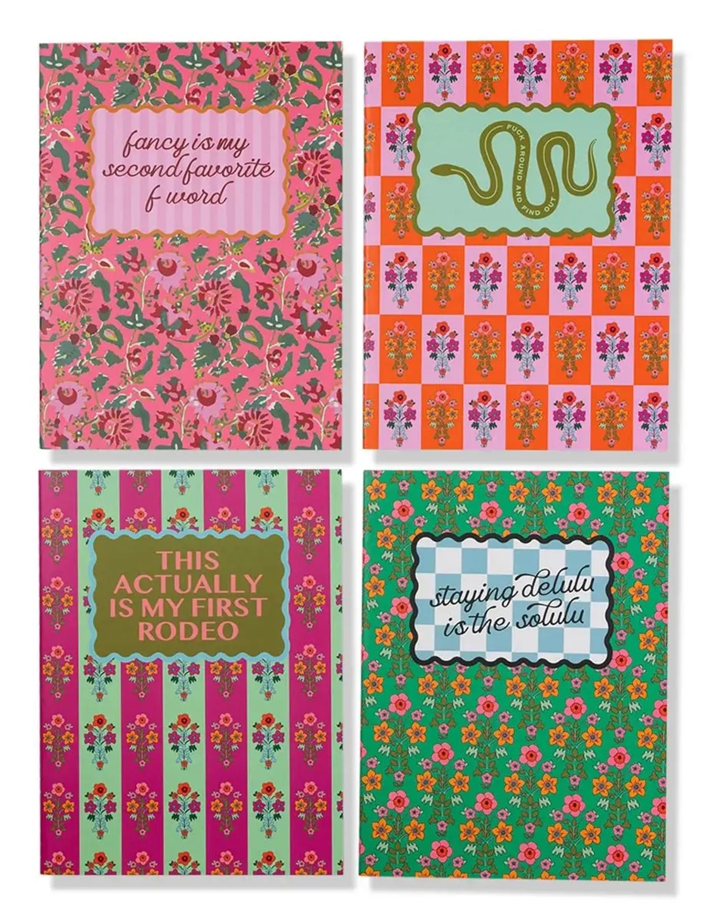 Spring Stitched Notebook Set