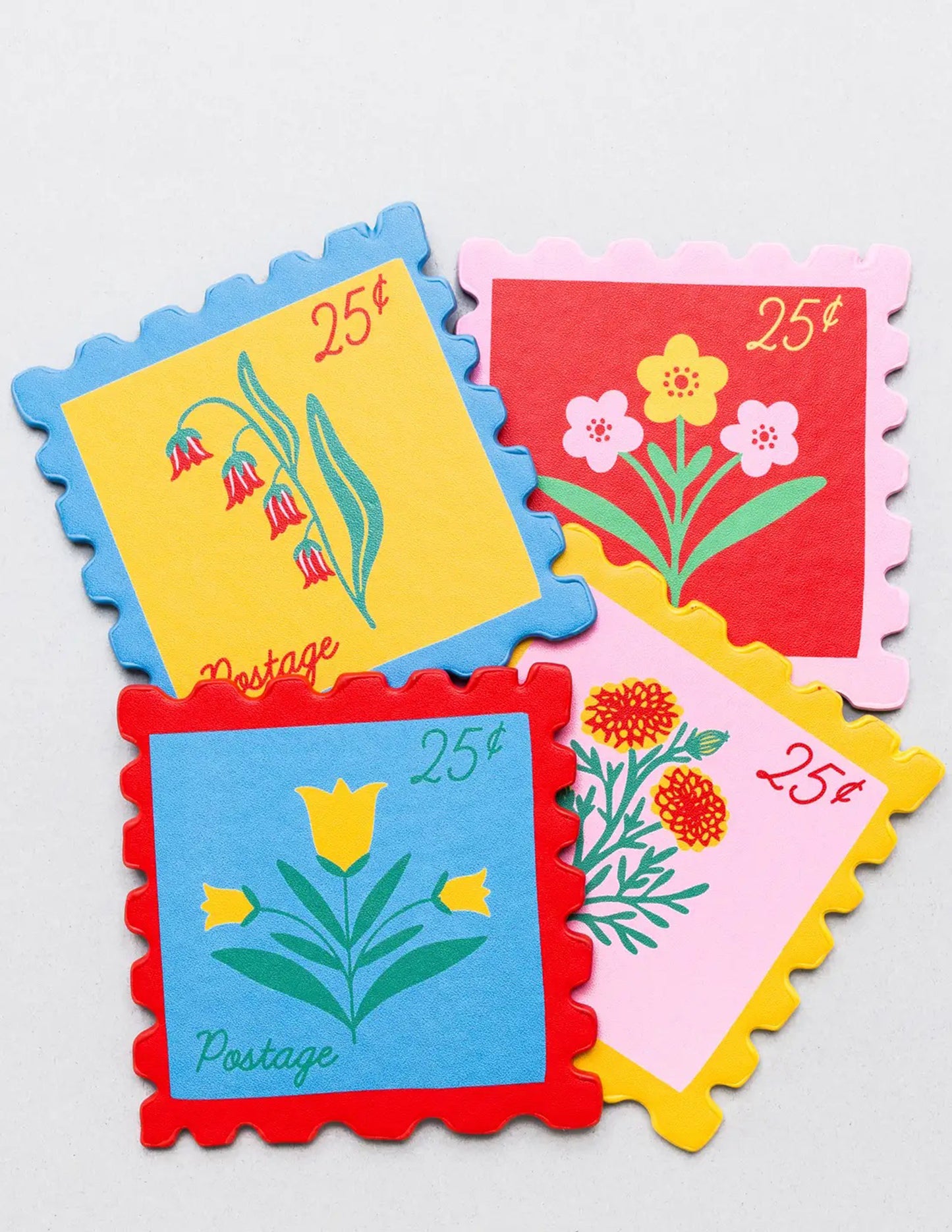 Stamps Coaster Set