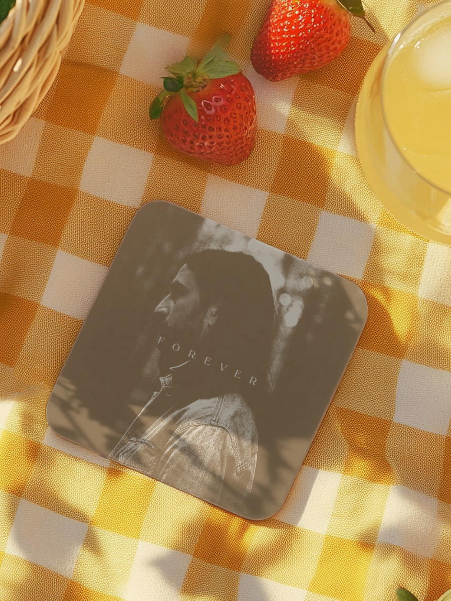 Stick Season Forever Ceramic Coaster