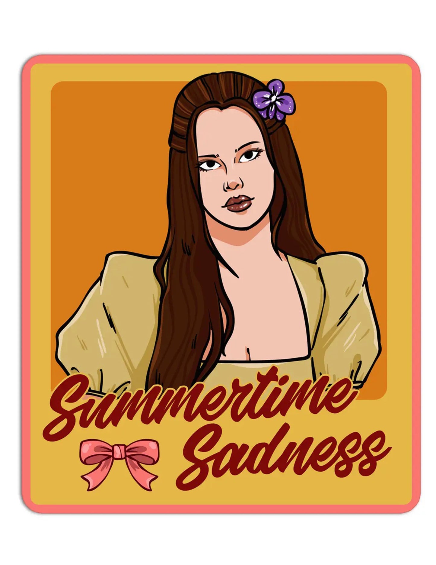 Summertime Sadness Sticker