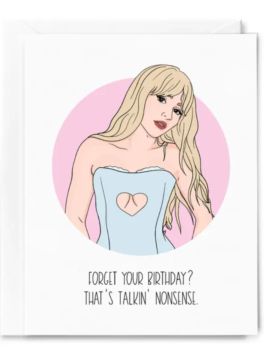 Talkin' Nonsense Birthday Card