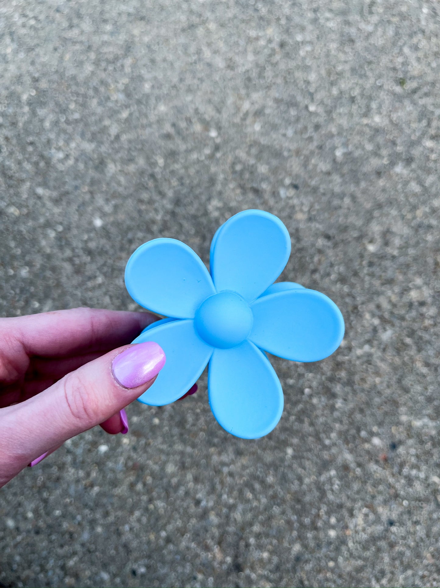 Flower Claw Clip (Assorted Colors)