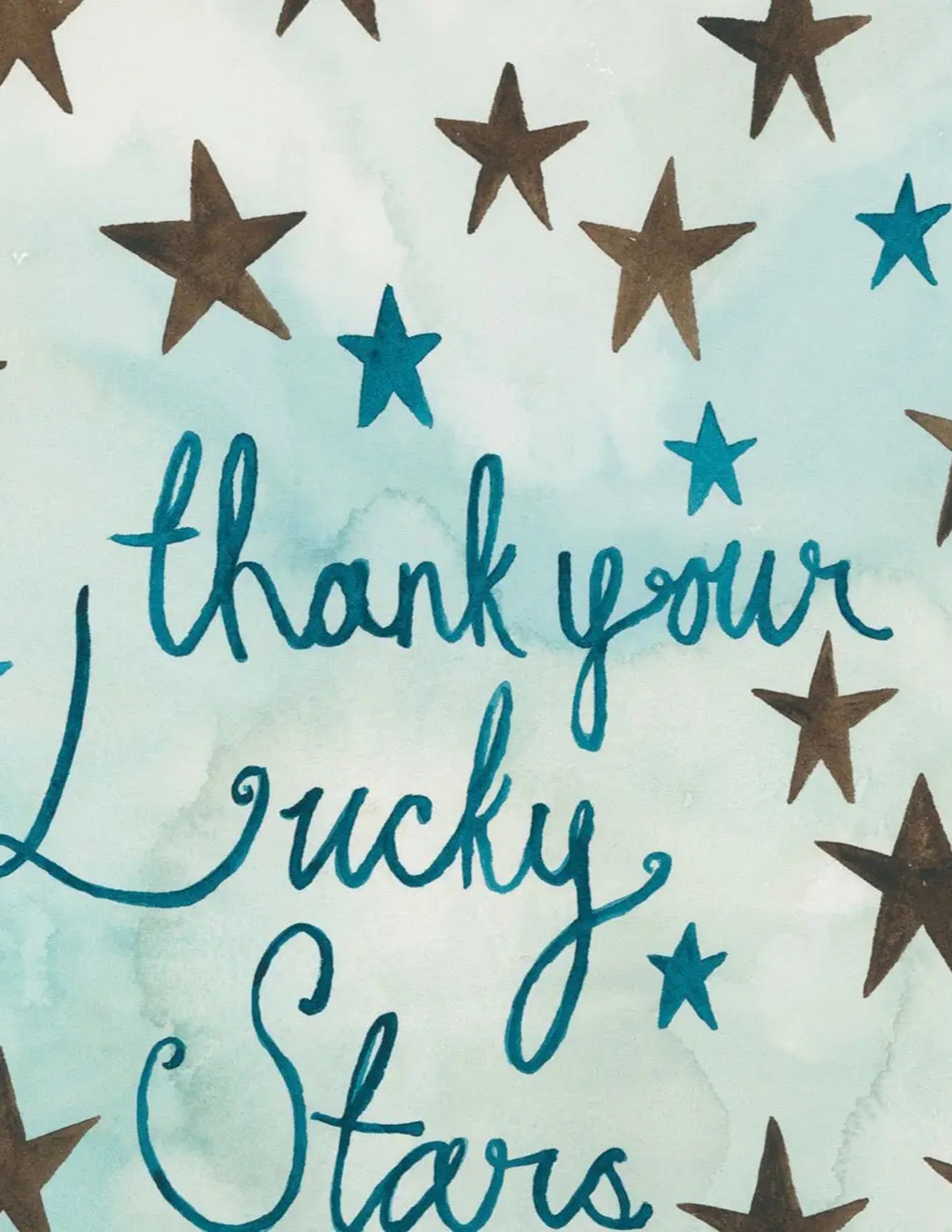 Thank Your Lucky Stars Art Print