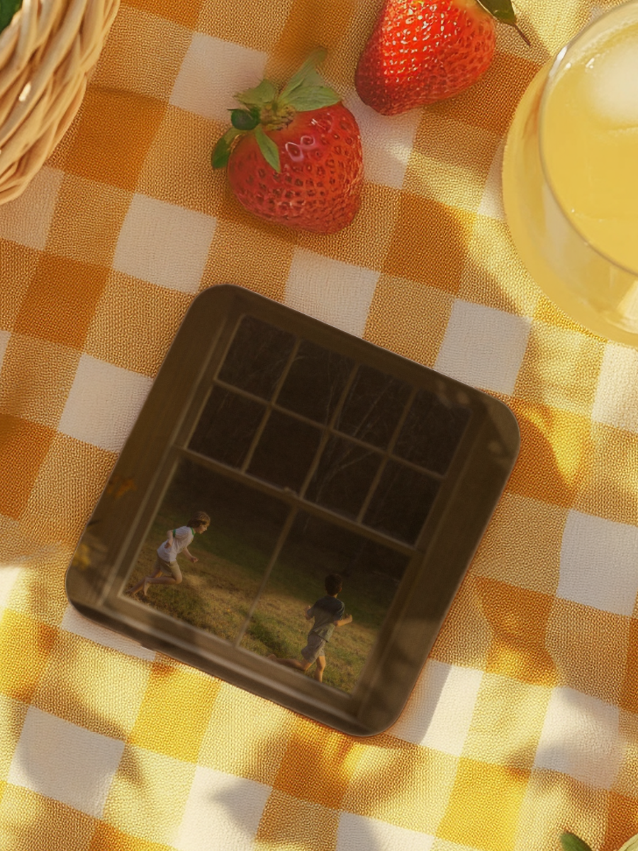 The Great Divide Ceramic Coaster