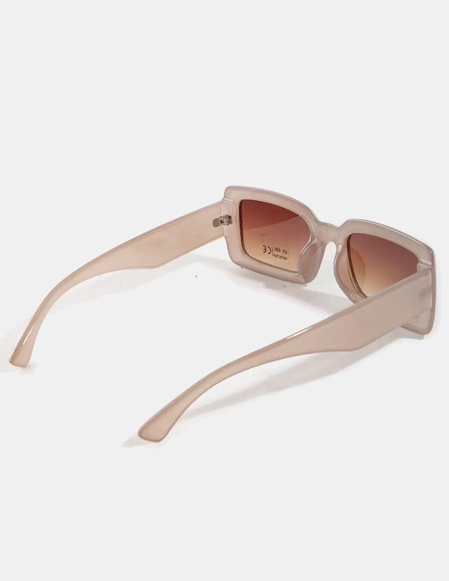 Thick Frame Rectangle Sunglasses