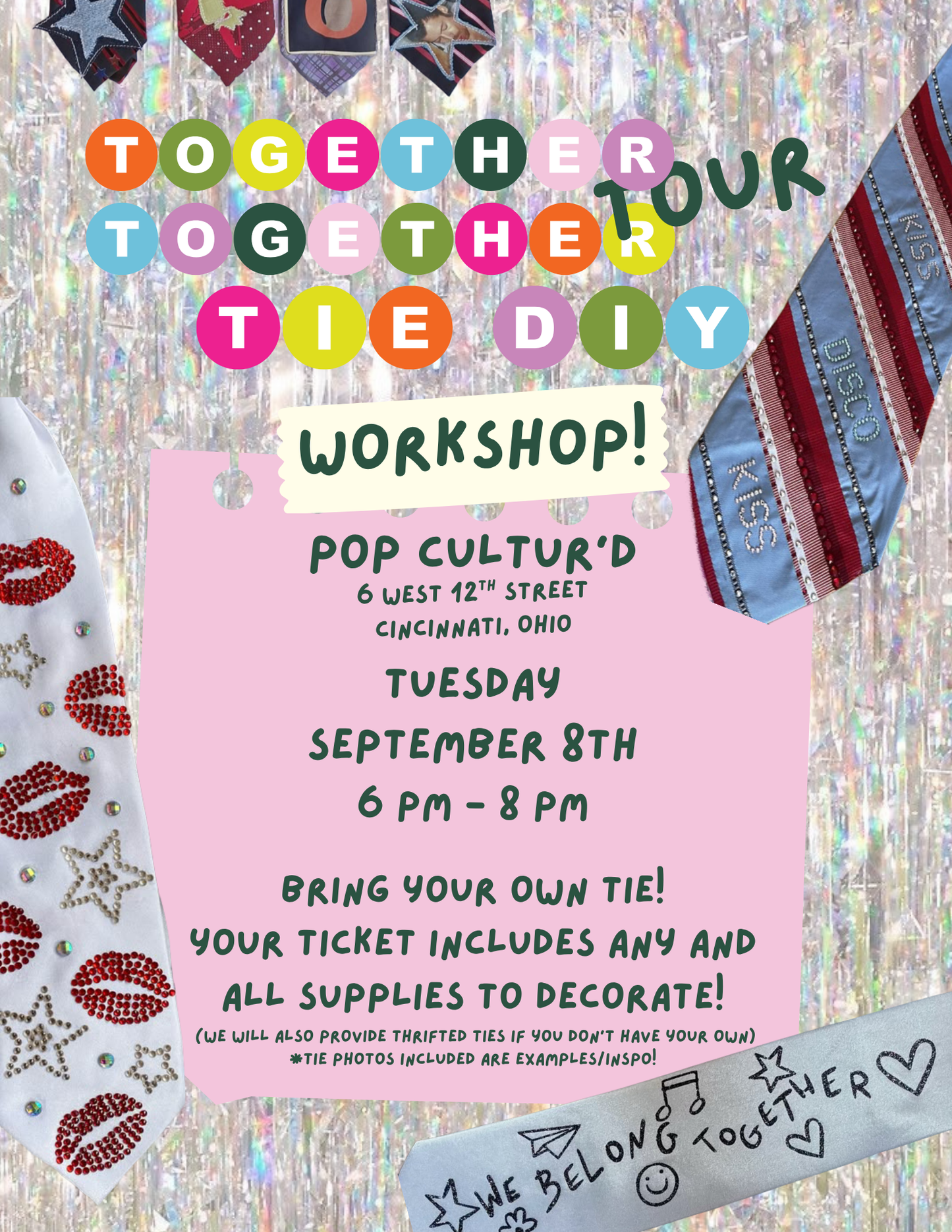 Tie DIY Workshop!