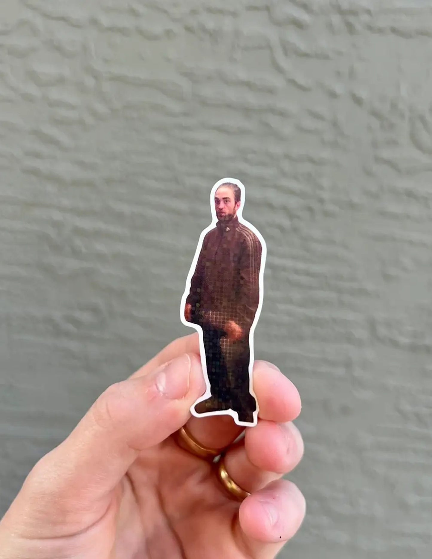 Tracksuit Rob Glitter Sticker