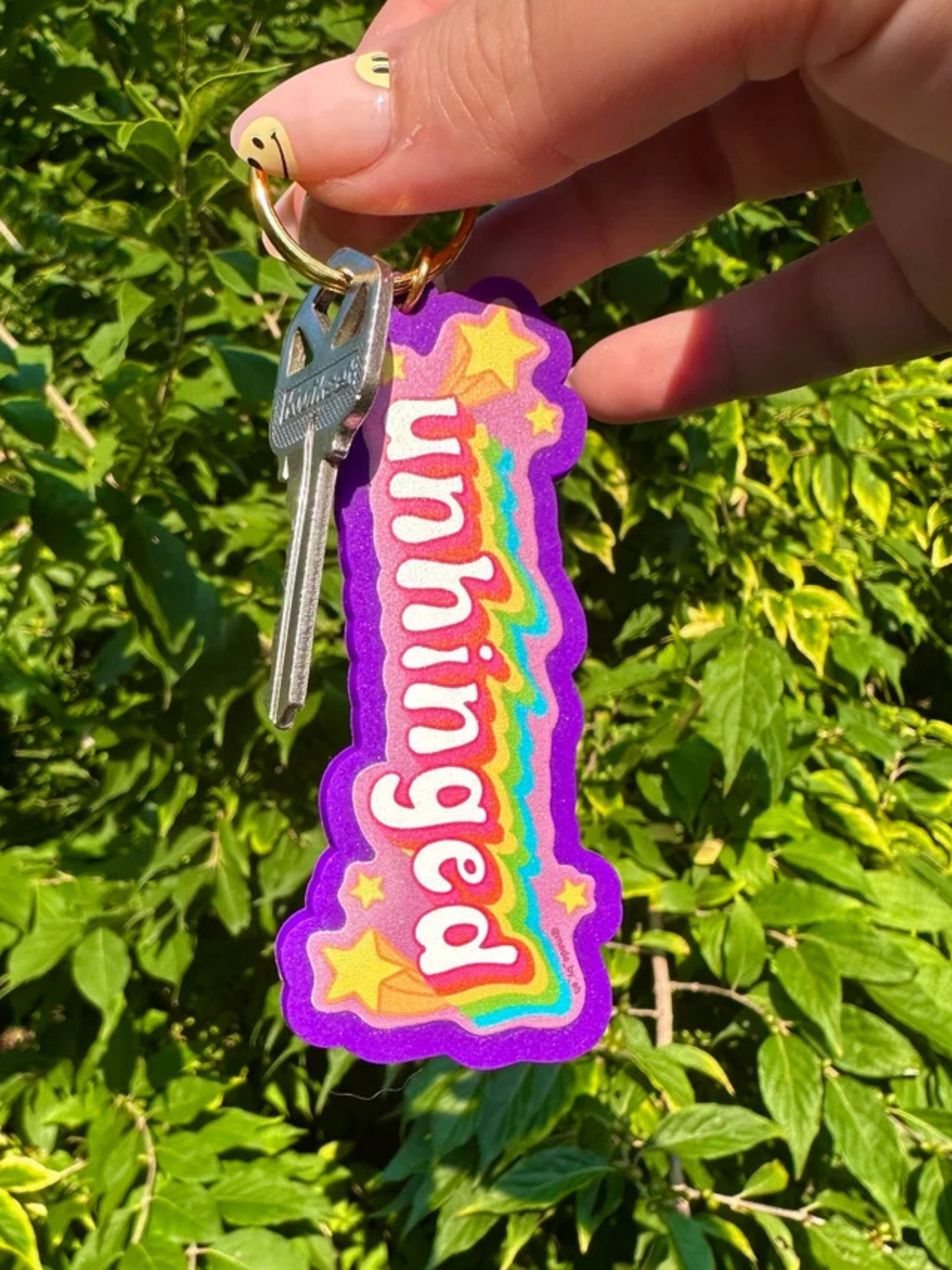 Unhinged Keychain
