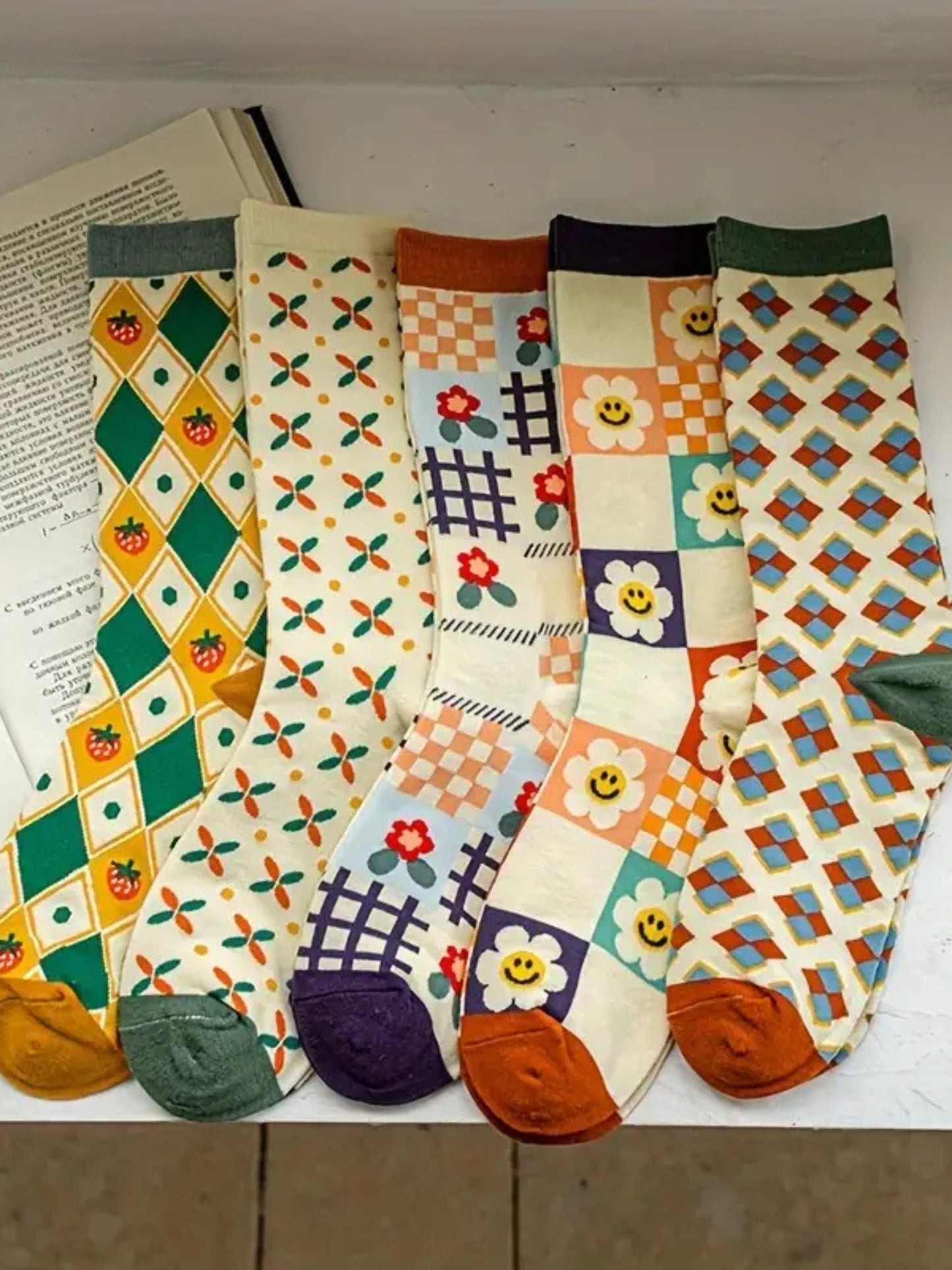 Vintage Charm Socks