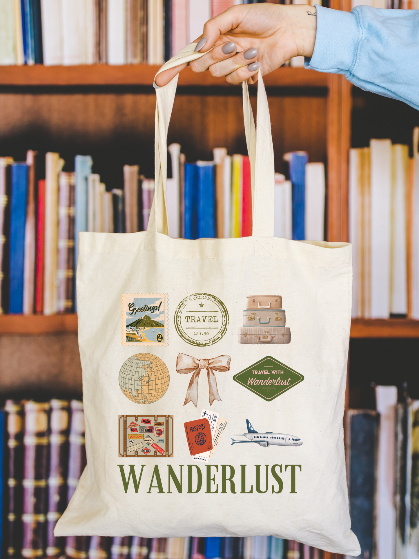 Wanderlust Tote Bag