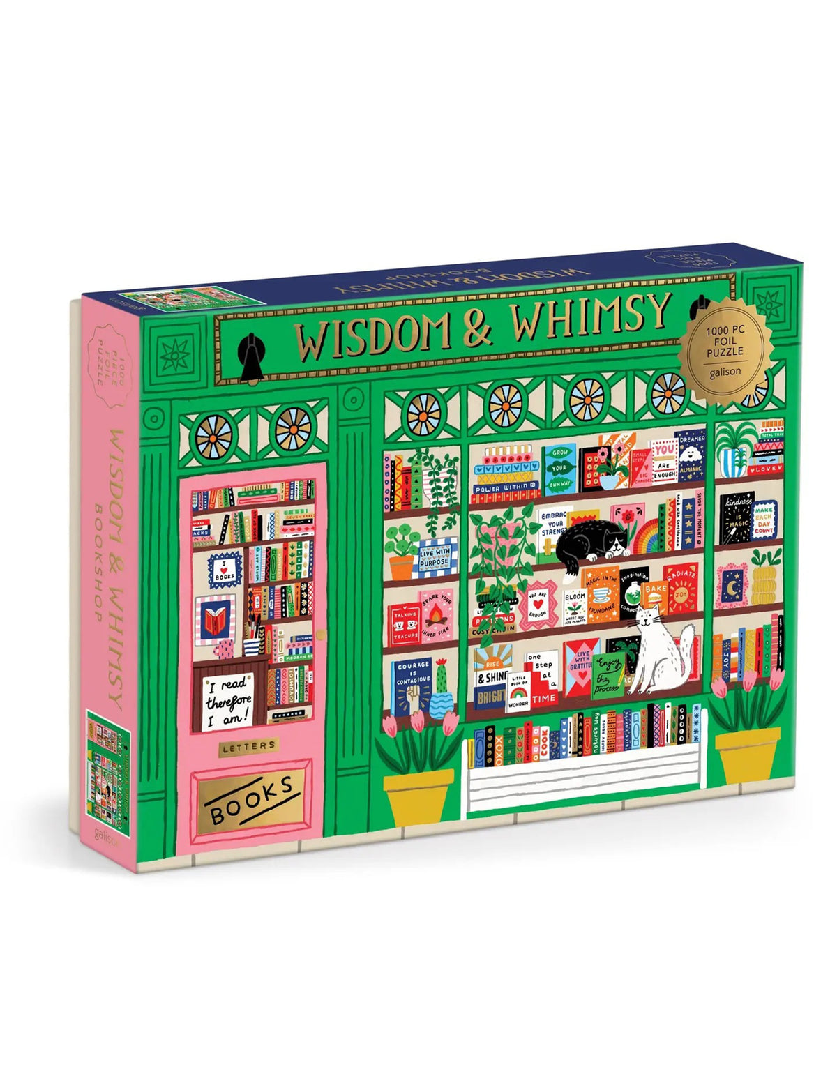Wisdom & Whimsy Bookstore Puzzle
