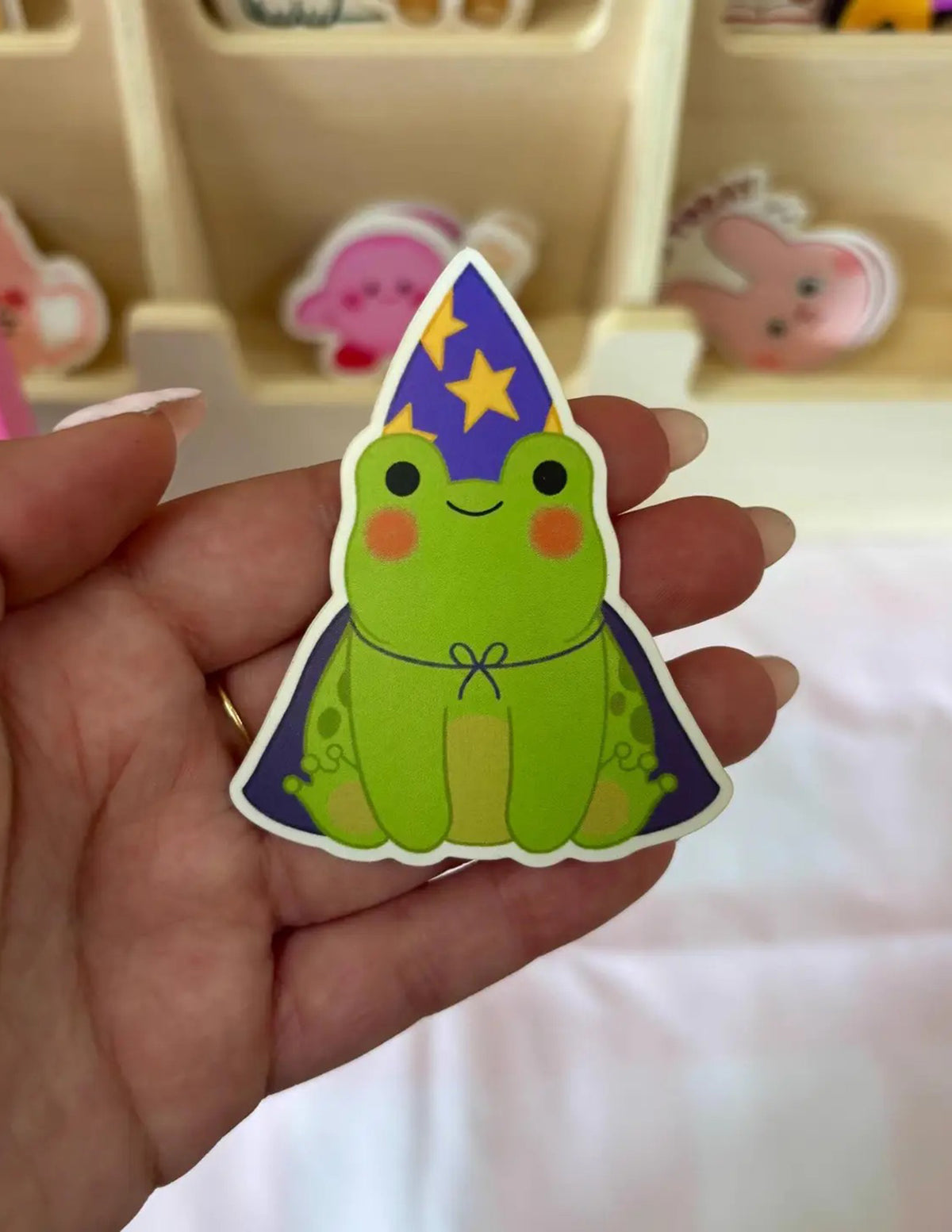 Wizard Frog Sticker