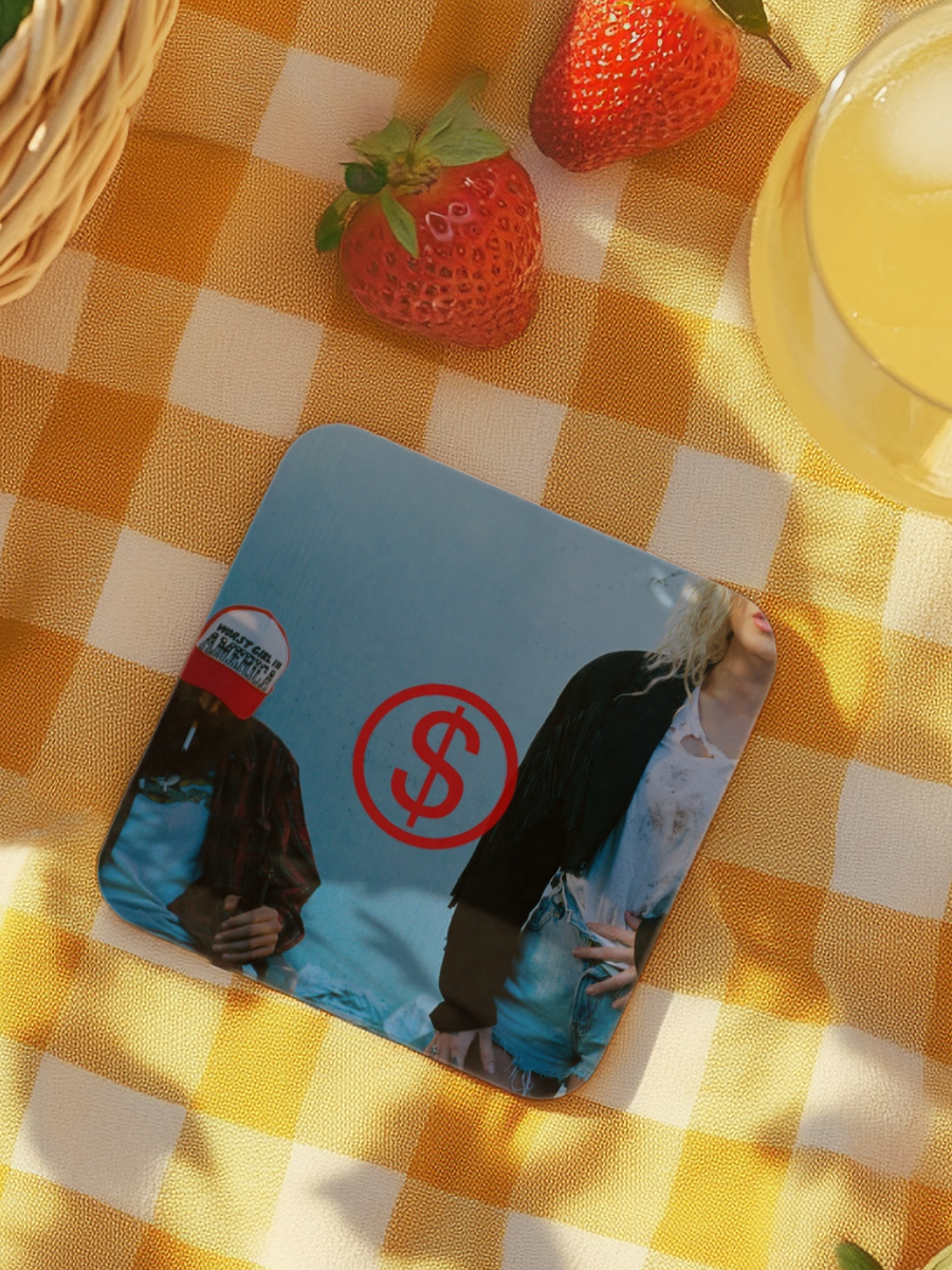 Wor$t Girl In America Ceramic Coaster