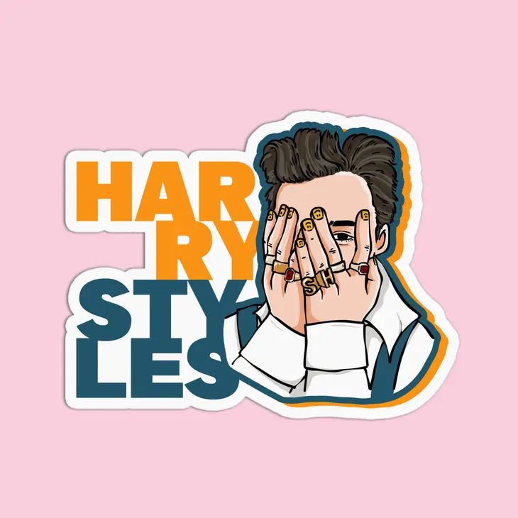 Harry Vinyl Textured Sticker