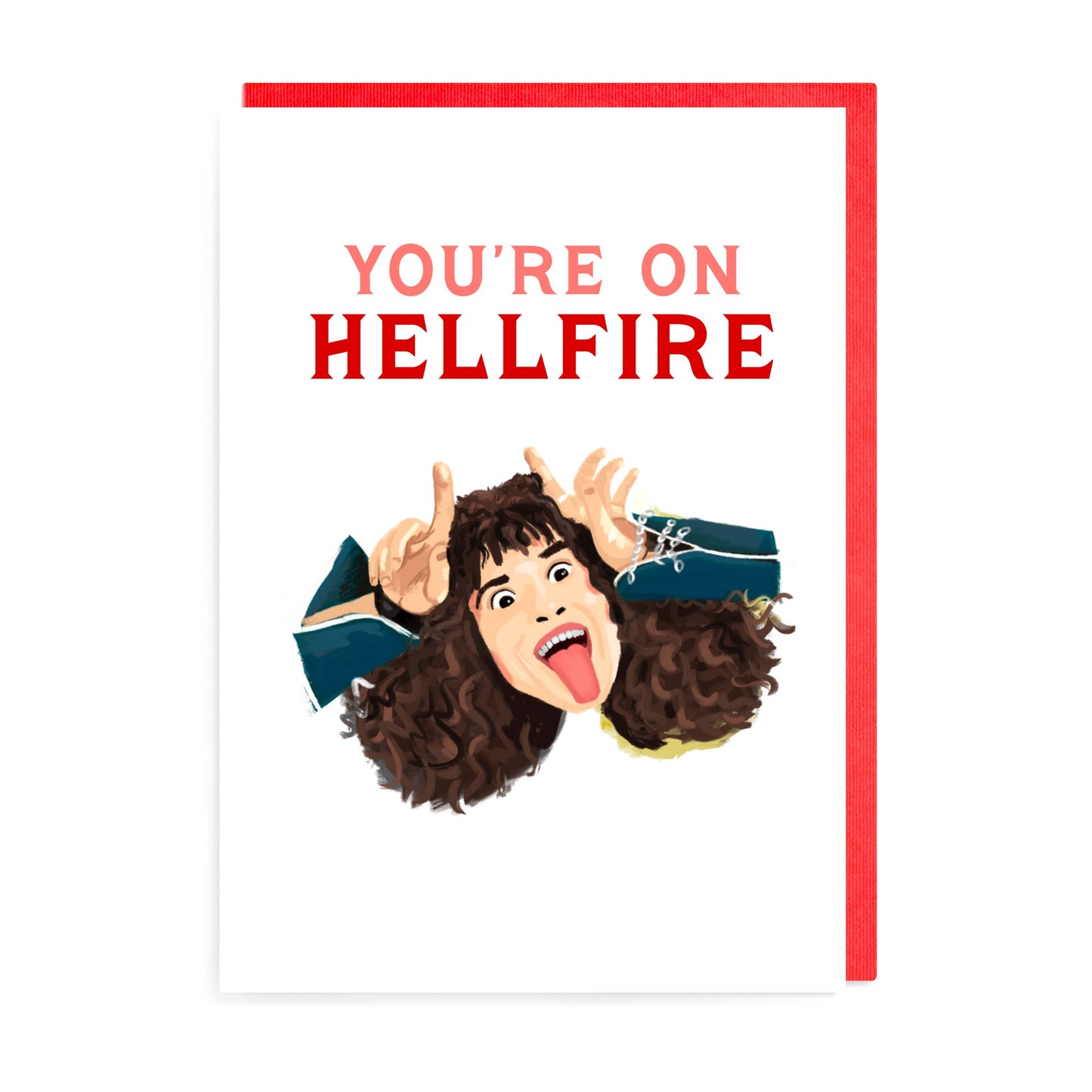 Eddie Munson Hellfire Card