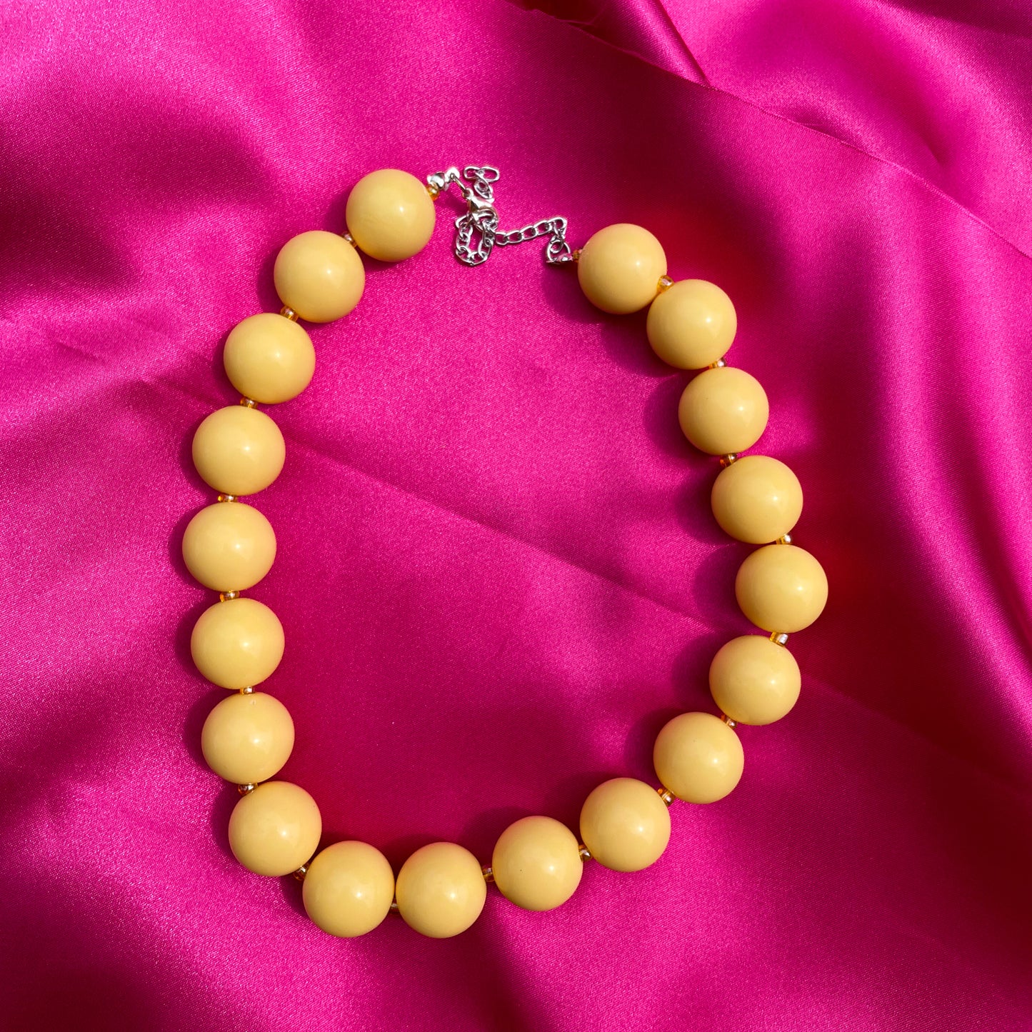 Bubblegum Bead Necklaces